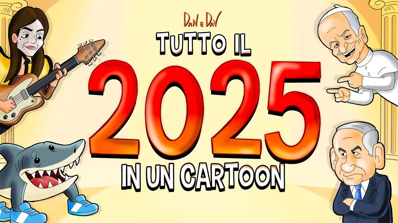 Backdrop for Tutto il 2025 in Un Cartoon