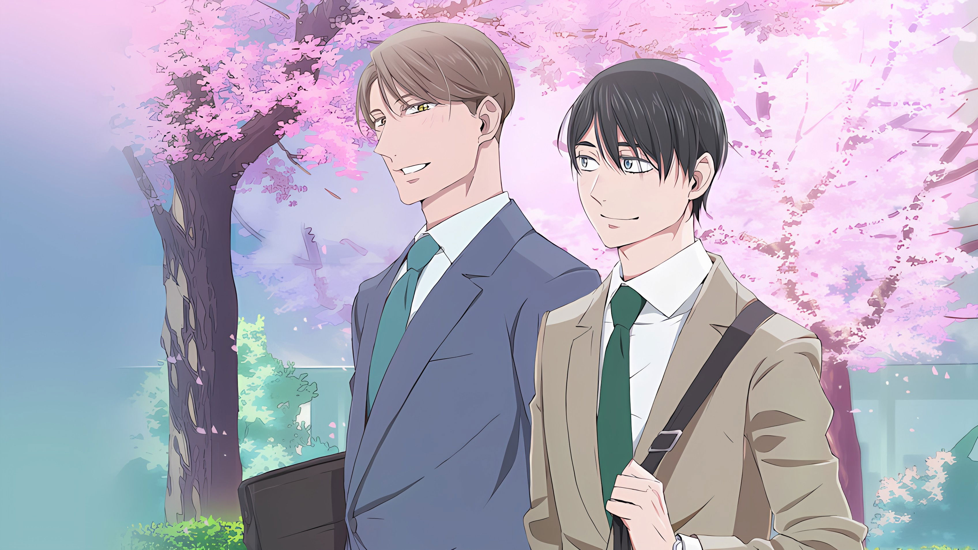 Backdrop for Cherry Magic! Thirty Years of Virginity Can Make You a Wizard?!