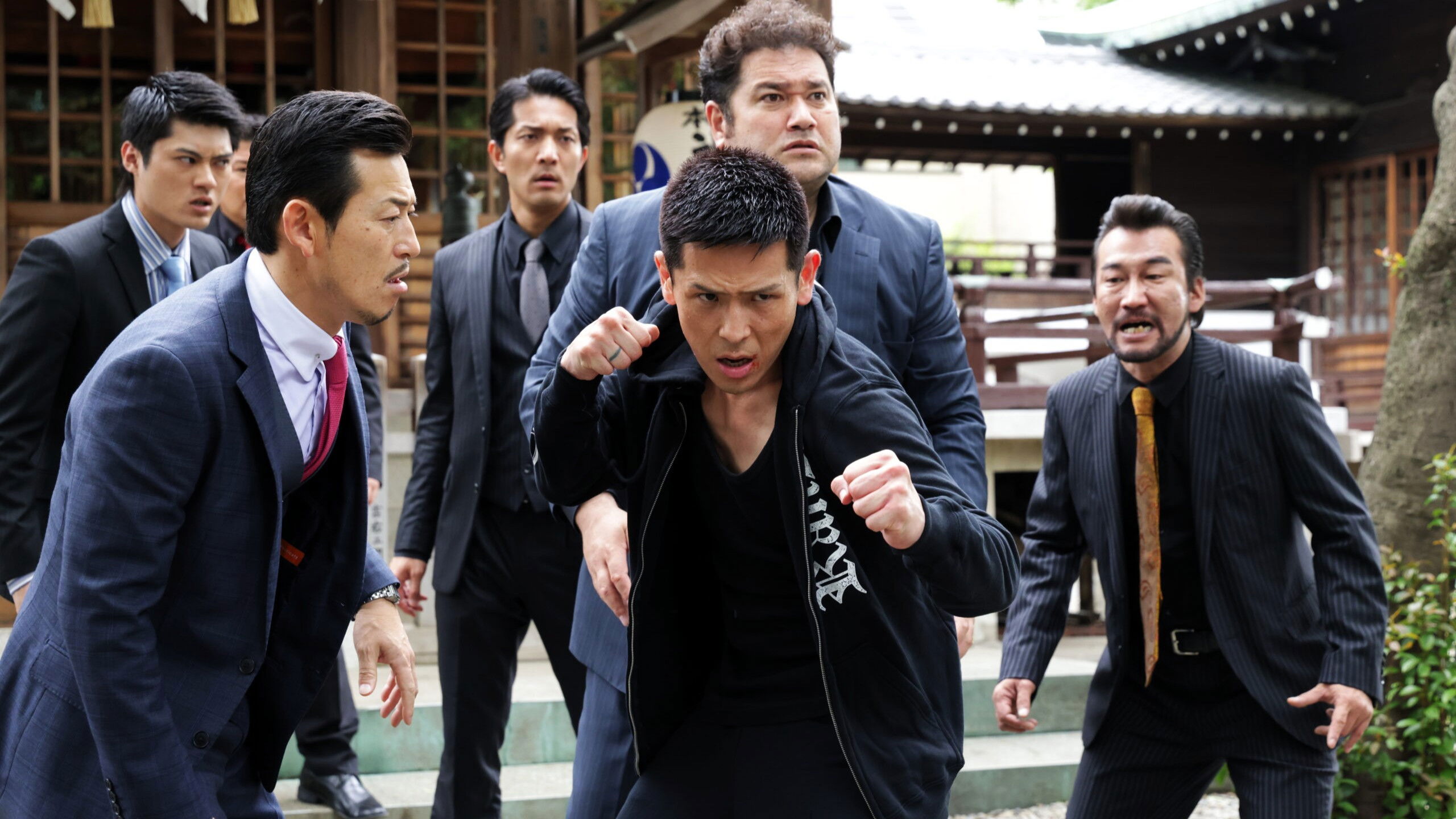 Backdrop for Unification of Japan Gaiden: Yamazaki Ichimon 5 — Yokohama Deathmatch