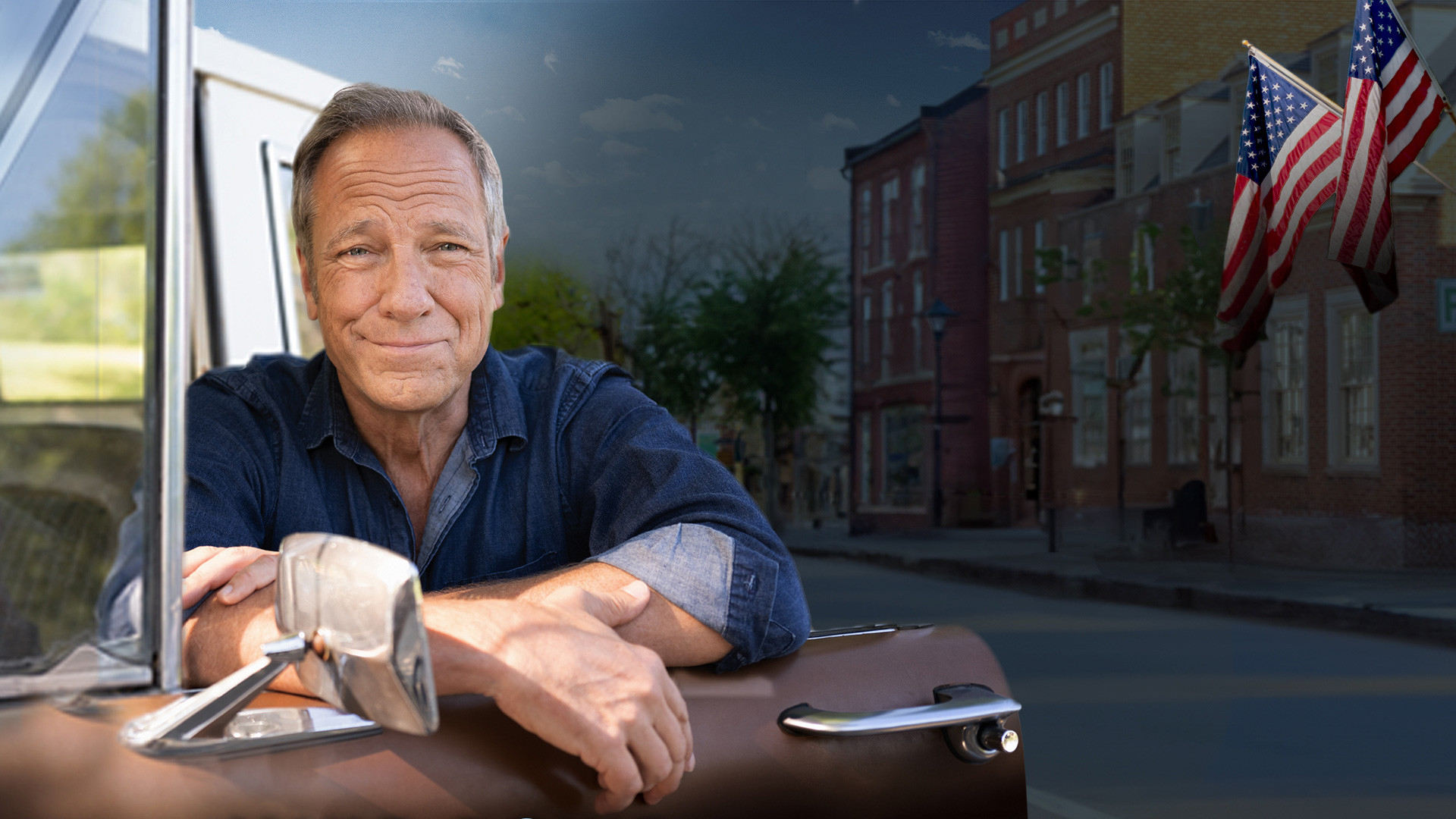 Backdrop for Something to Stand for with Mike Rowe
