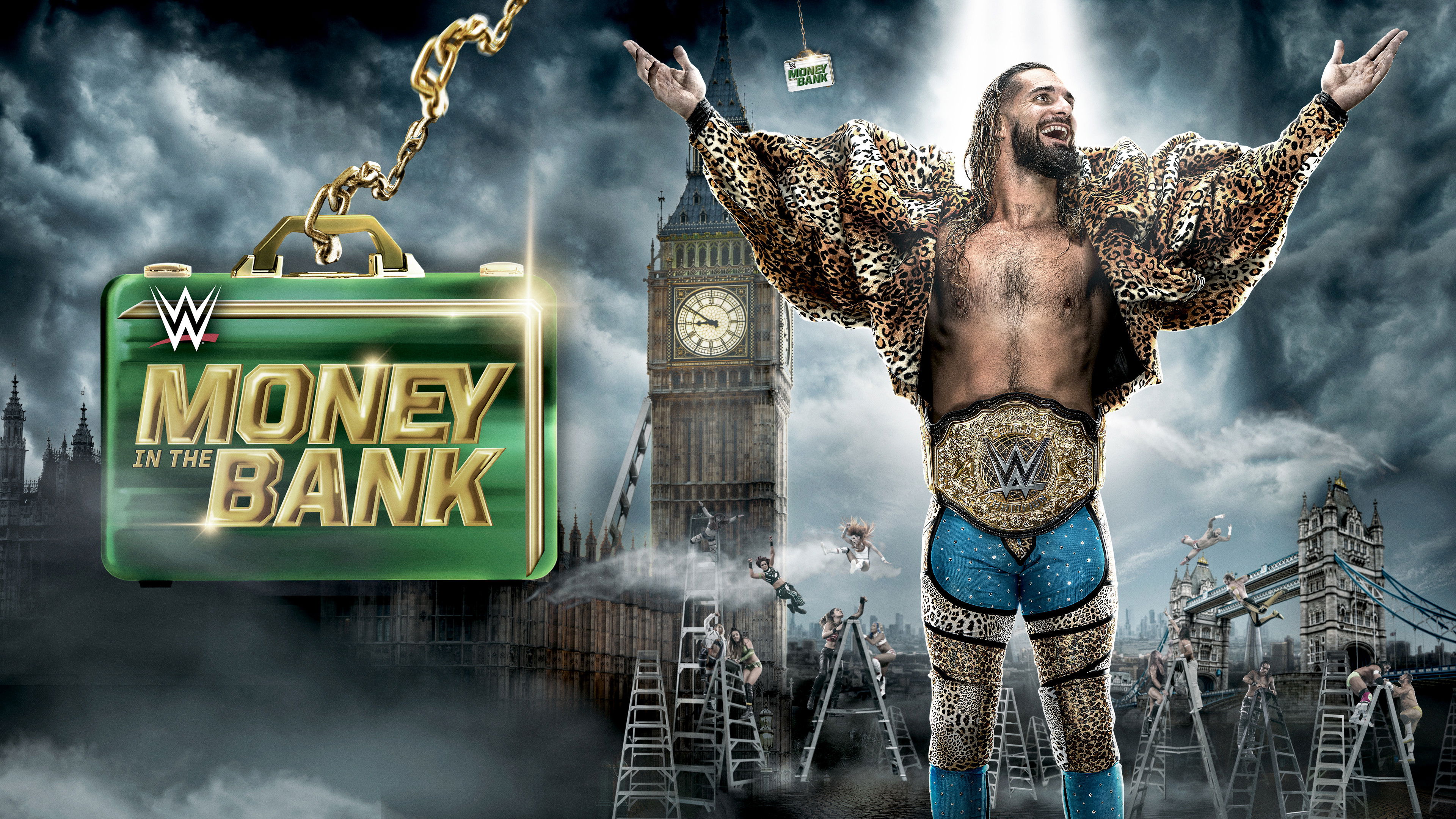 Backdrop for WWE Money in the Bank 2023 Kickoff