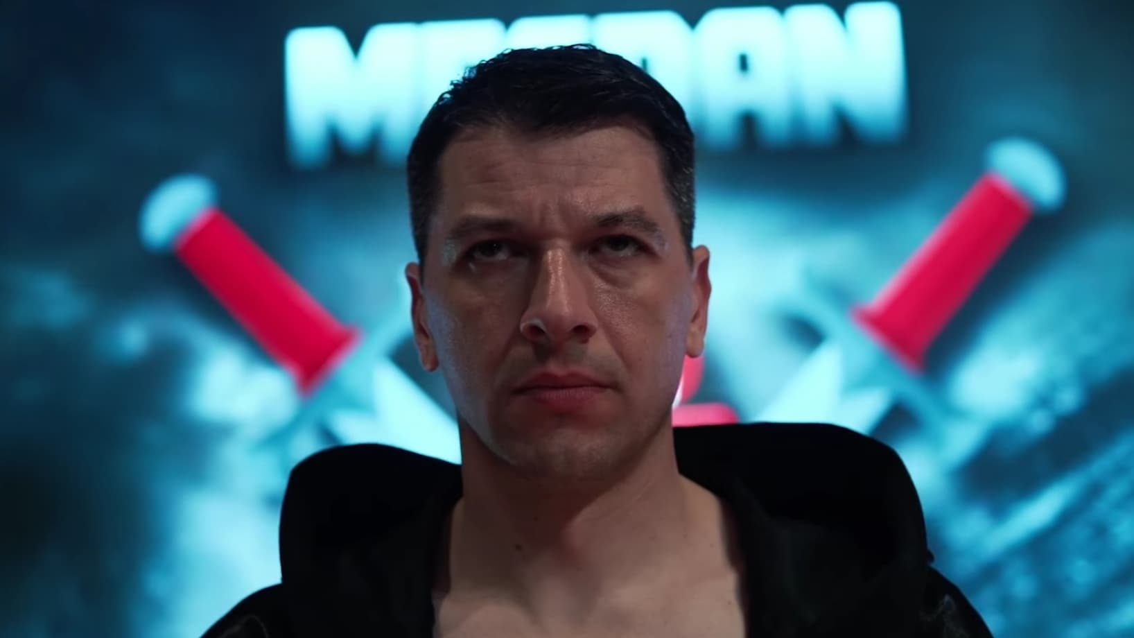 Backdrop for Megdan: Between Water and Fire