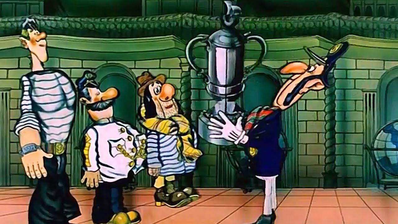 Backdrop for Adventures of Captain Vrungel