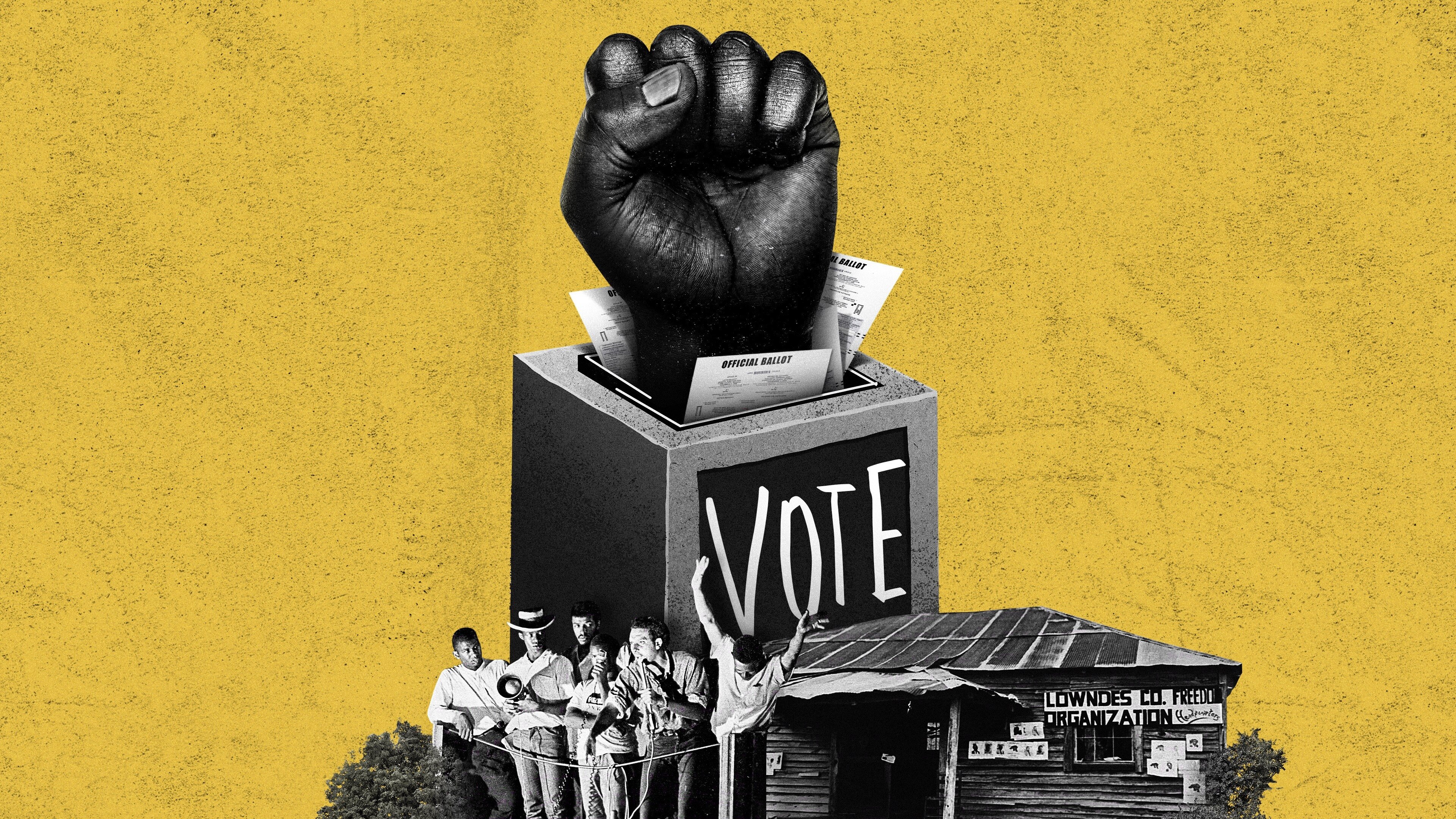 Backdrop for Lowndes County and the Road to Black Power