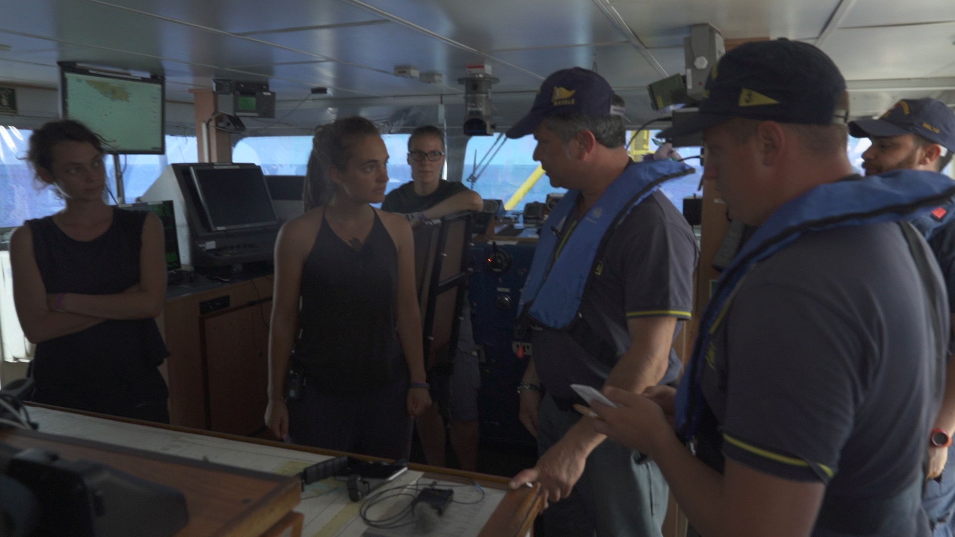 Backdrop for SeaWatch 3