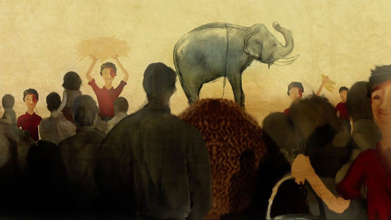 Backdrop for Balakrishna