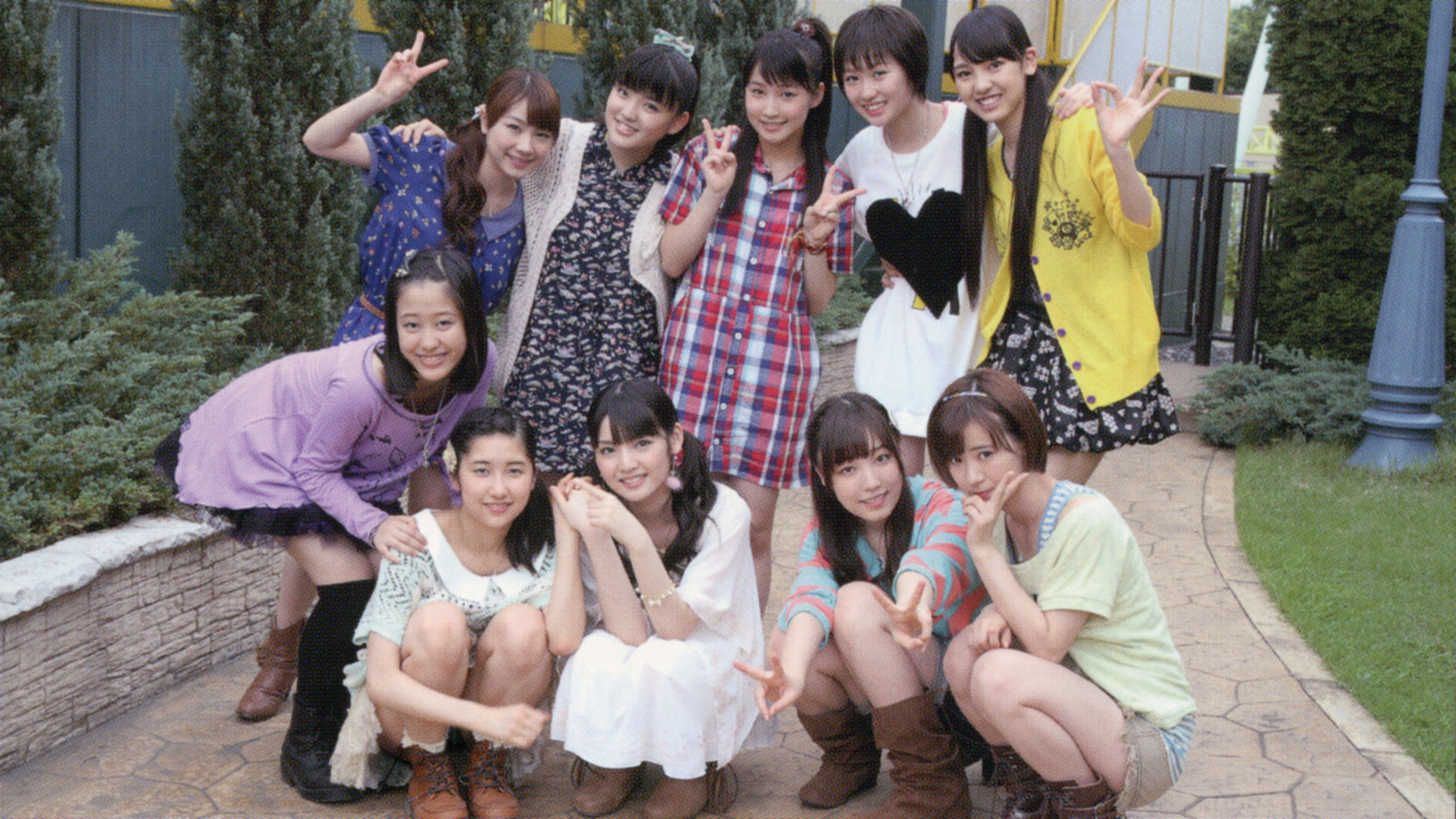 Backdrop for Morning Musume. DVD Magazine Vol.53