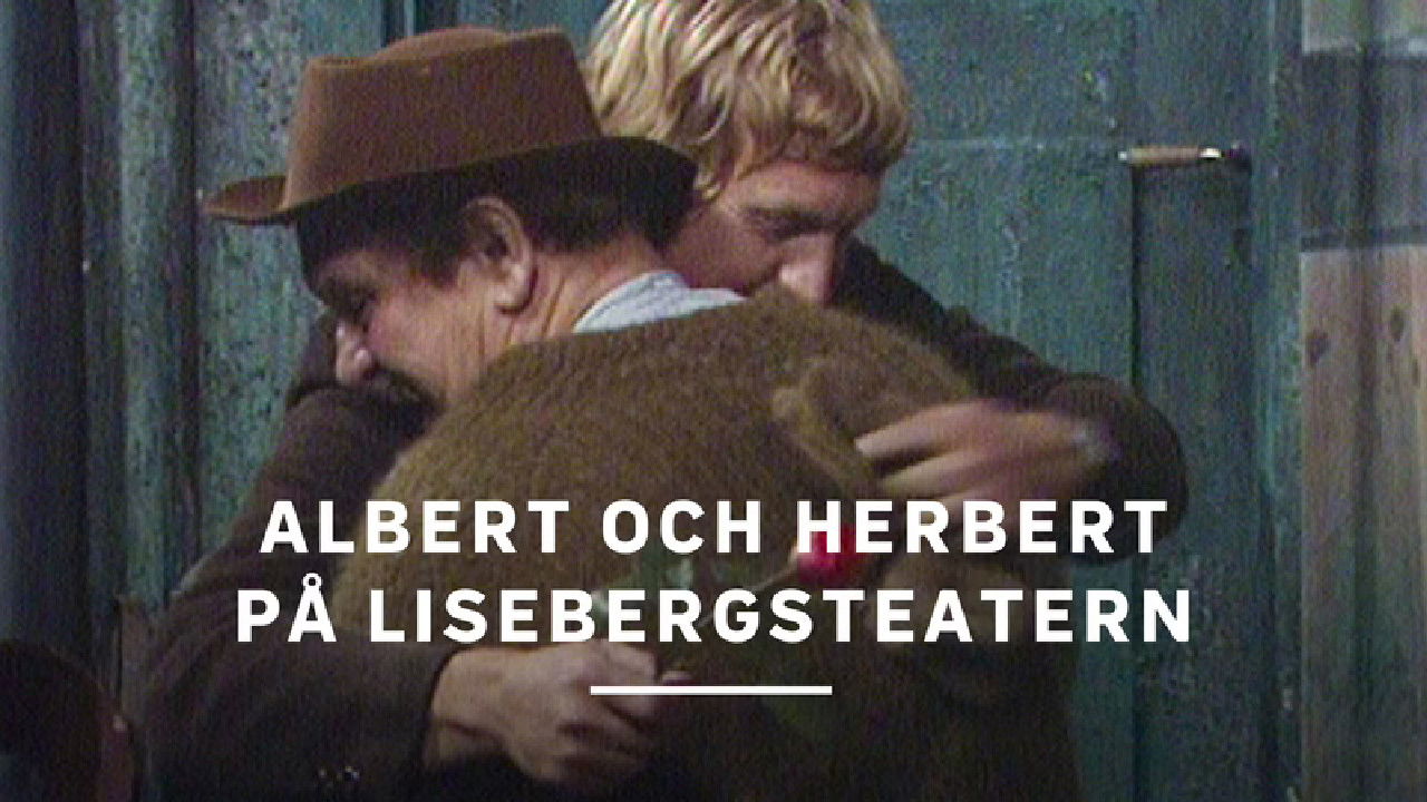 Backdrop for Albert & Herbert på Lisebergsteatern