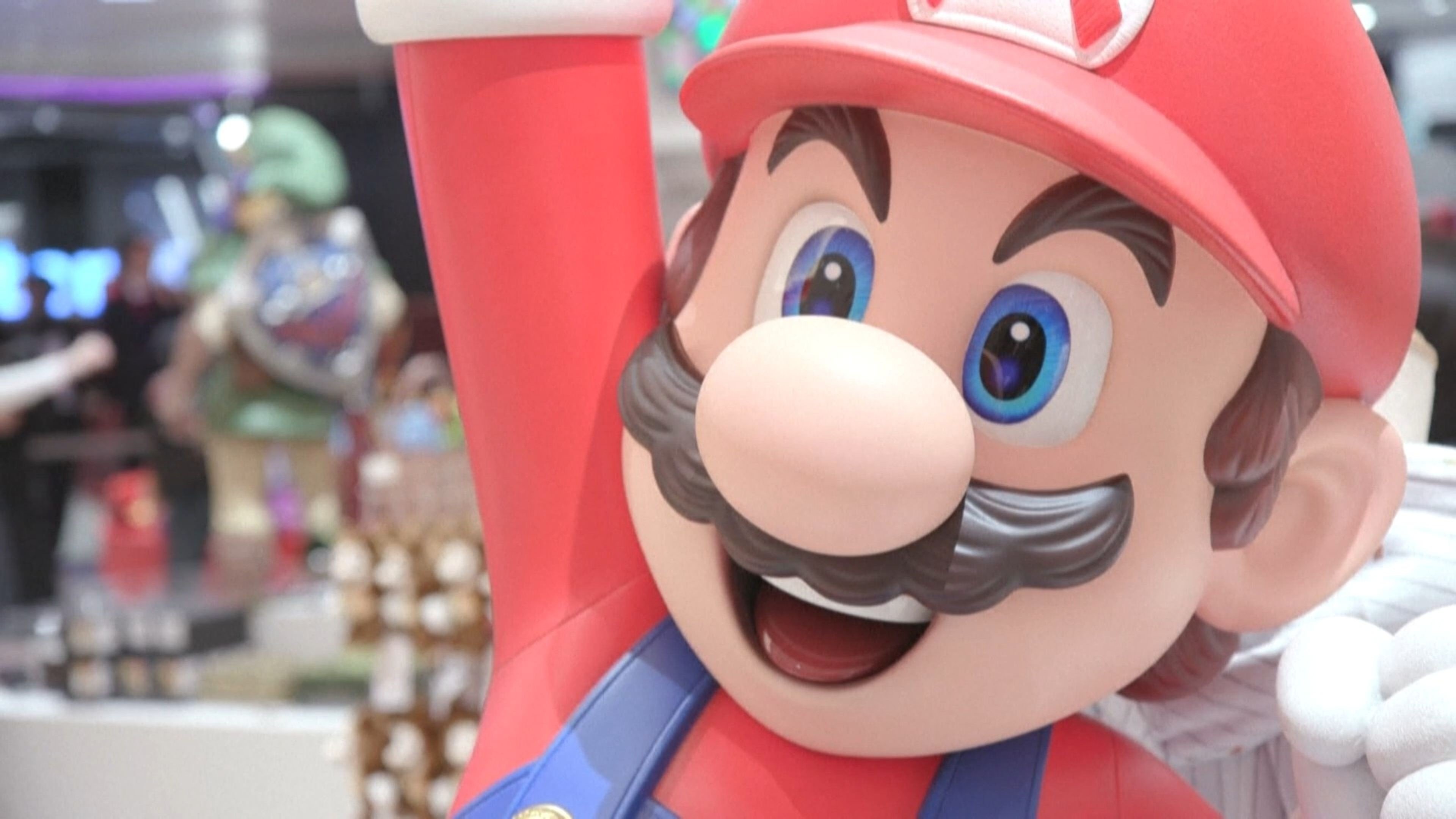 Backdrop for The Story of Super Mario