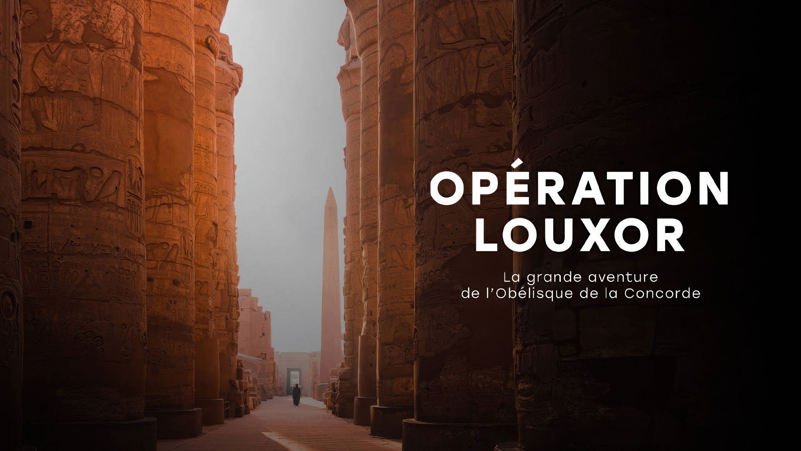 Backdrop for Opération Louxor