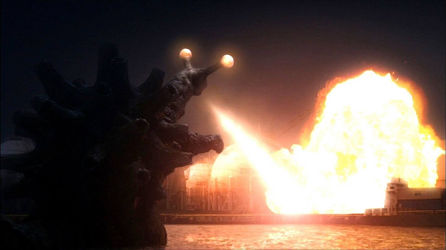 Backdrop for Space Monster DEMEKING