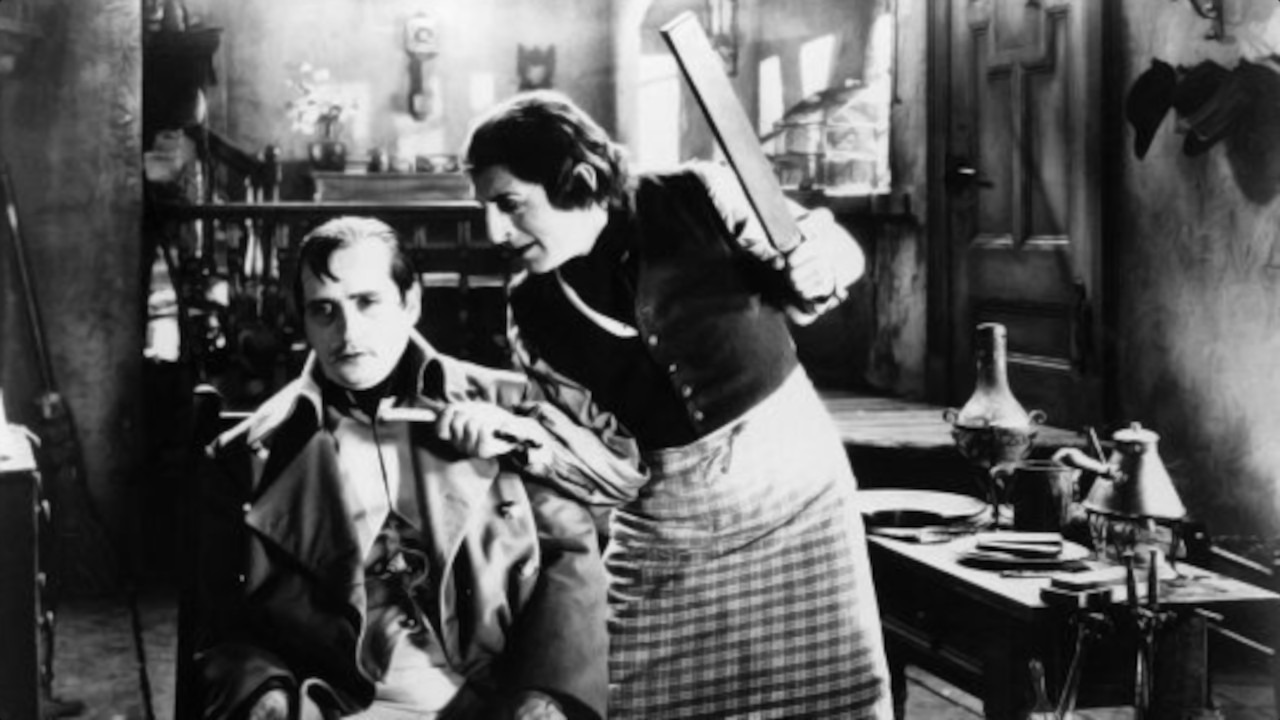 Backdrop for Napoleon's Barber