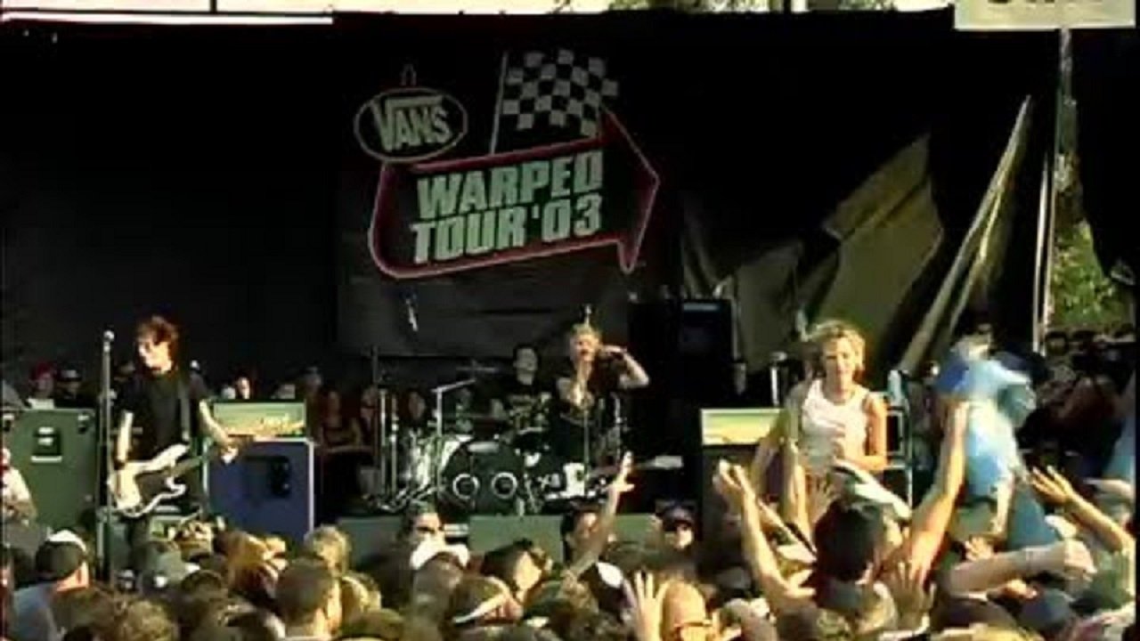 Backdrop for Vans Warped Tour 2003