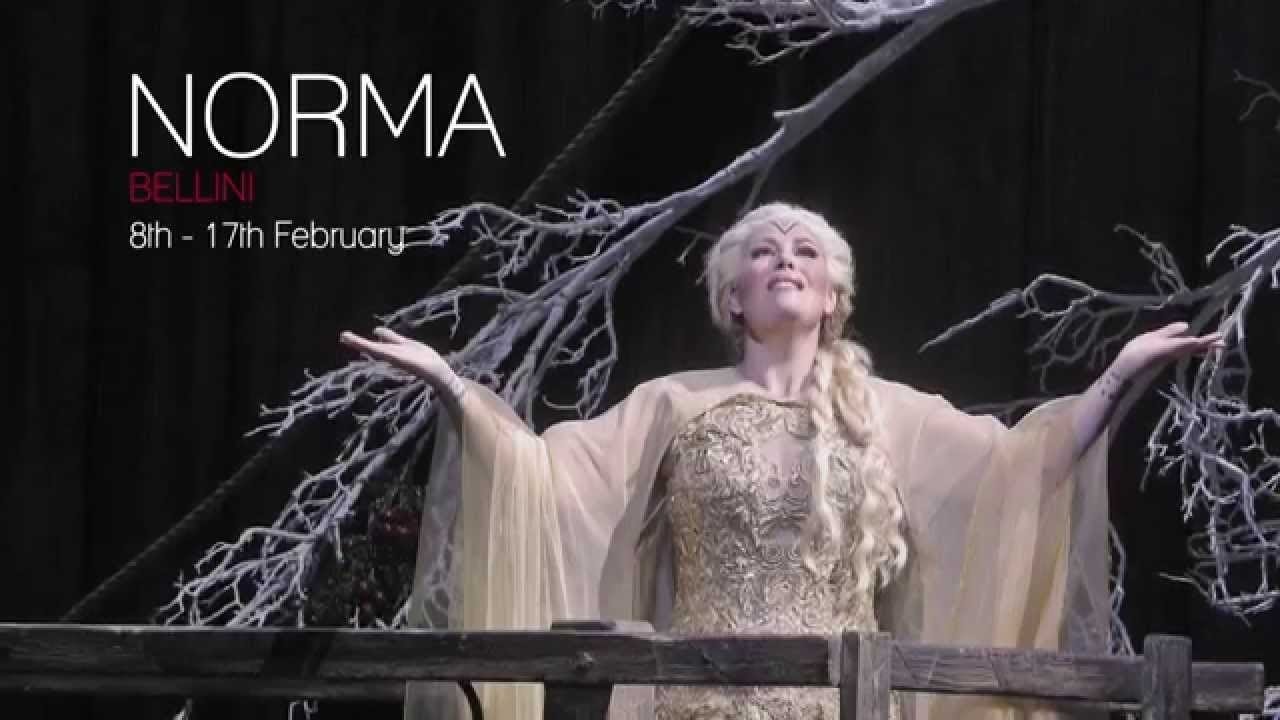 Backdrop for Bellini: Norma