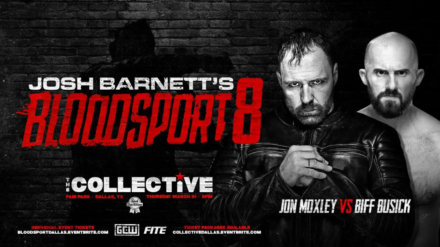 Backdrop for GCW Josh Barnett's Bloodsport 8