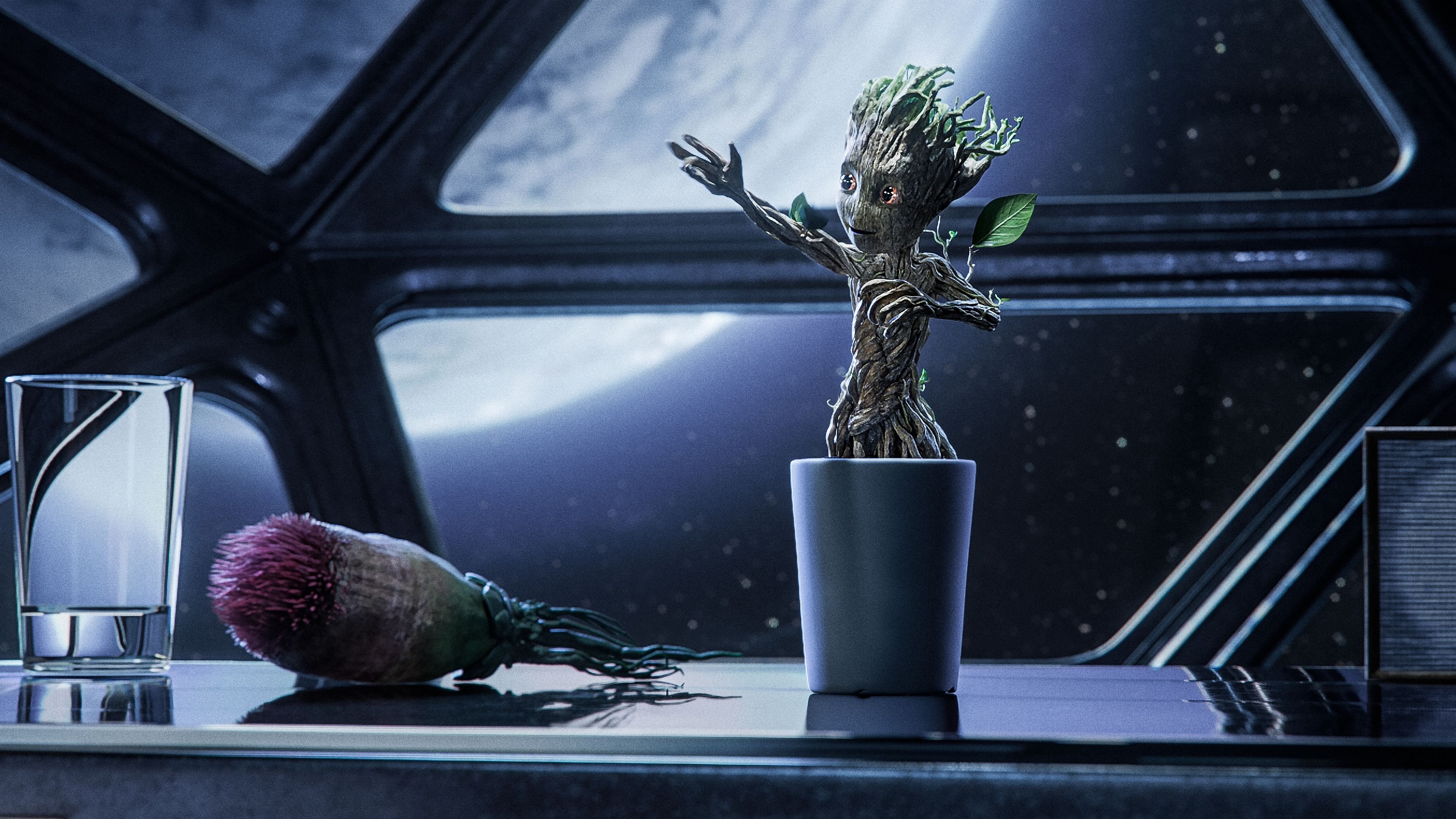 Backdrop for Groot's First Steps