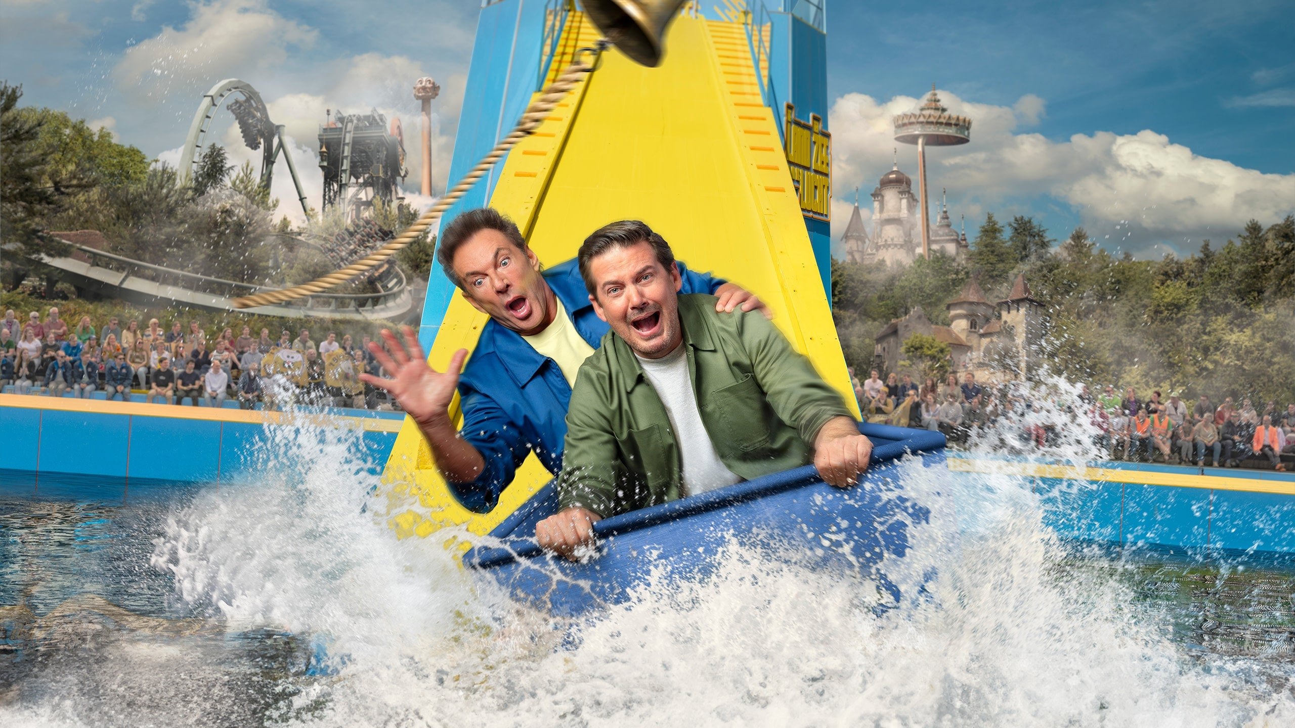 Backdrop for Te land, ter Zee en in de Lucht