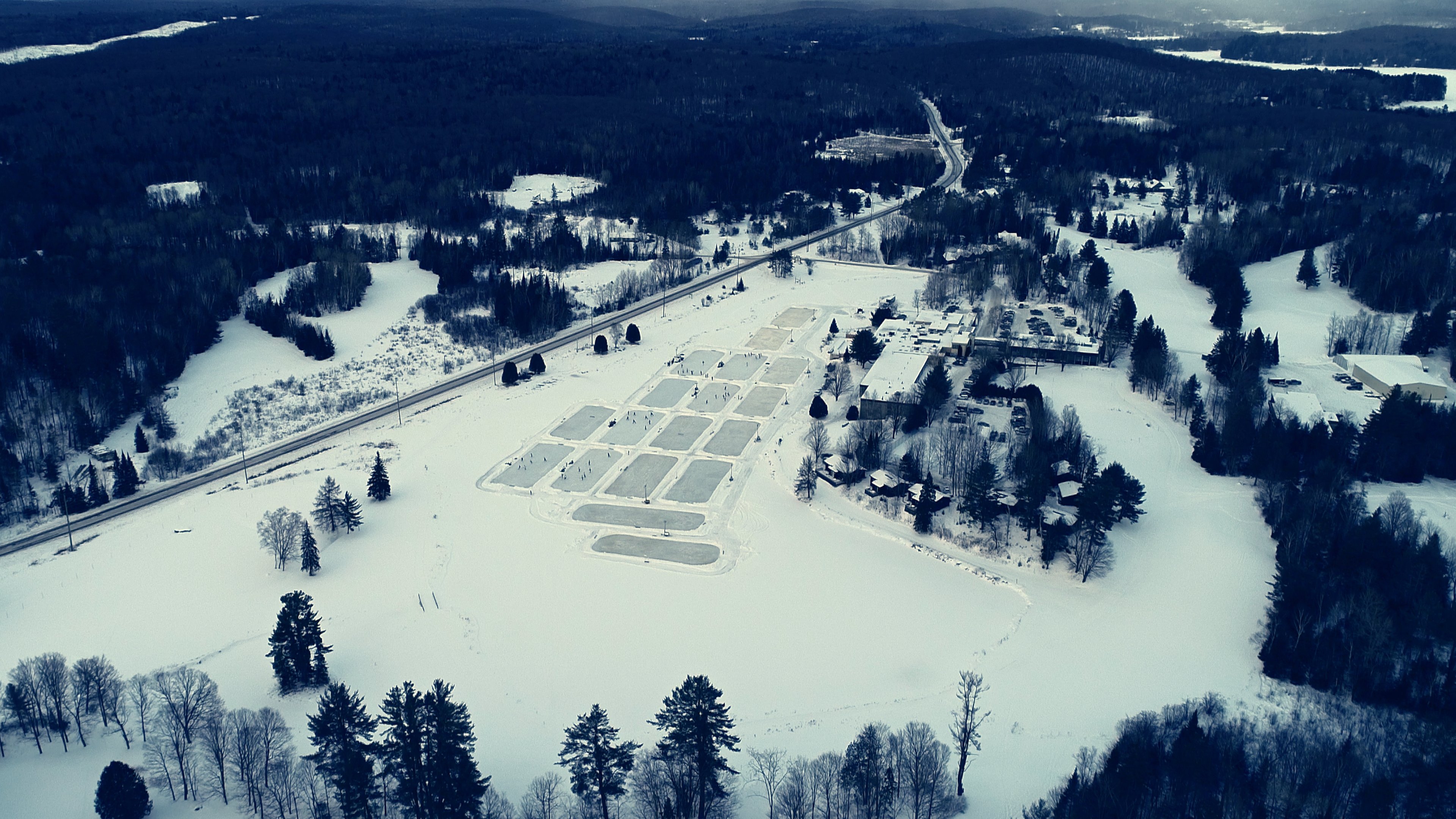 Backdrop for The Hockey Film