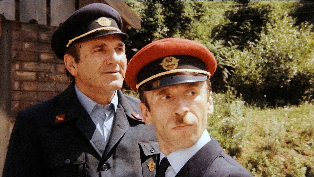 Backdrop for The Last Switchman of the Narrow Gauge Railway