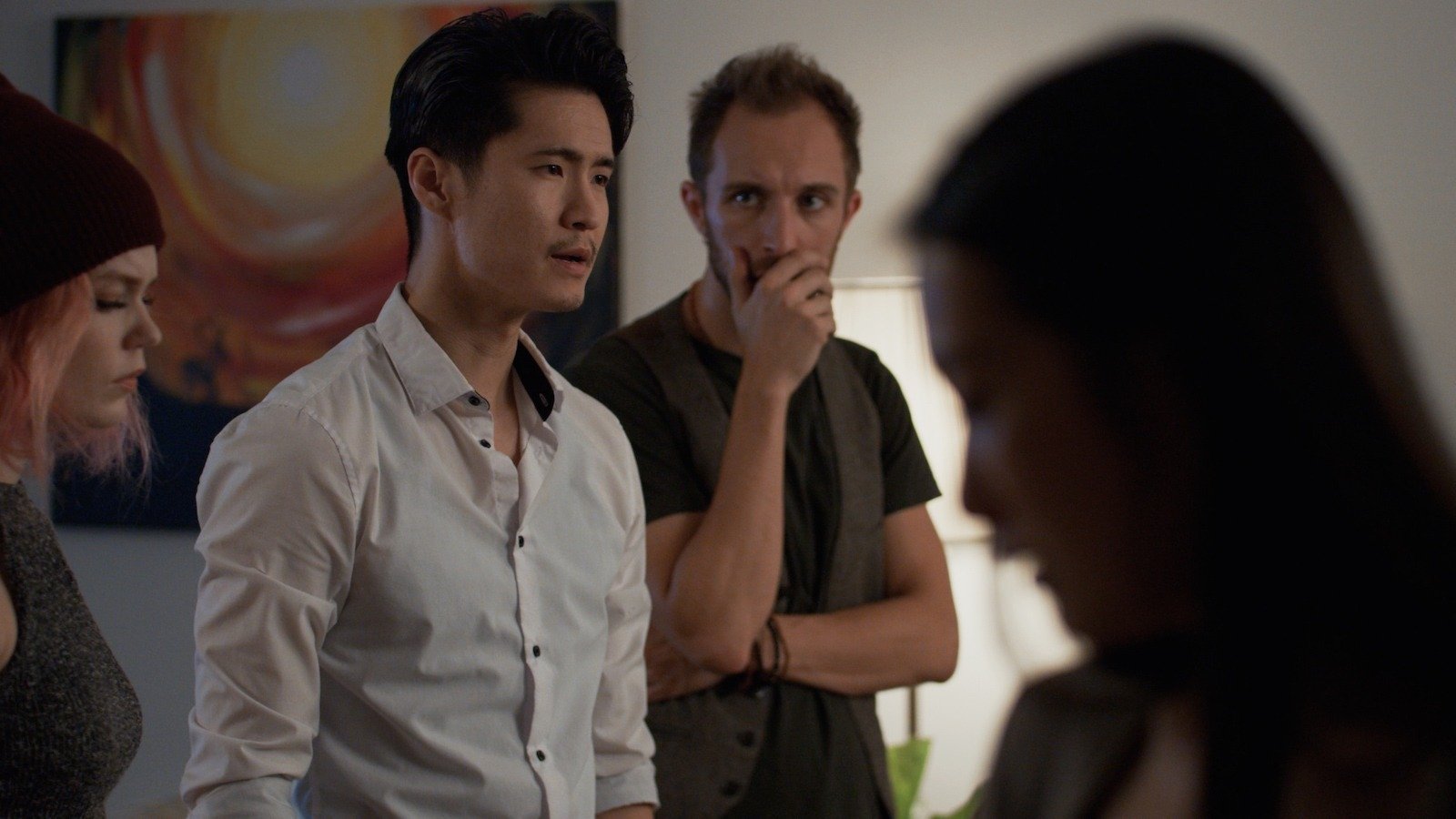 Backdrop for Dinner Party