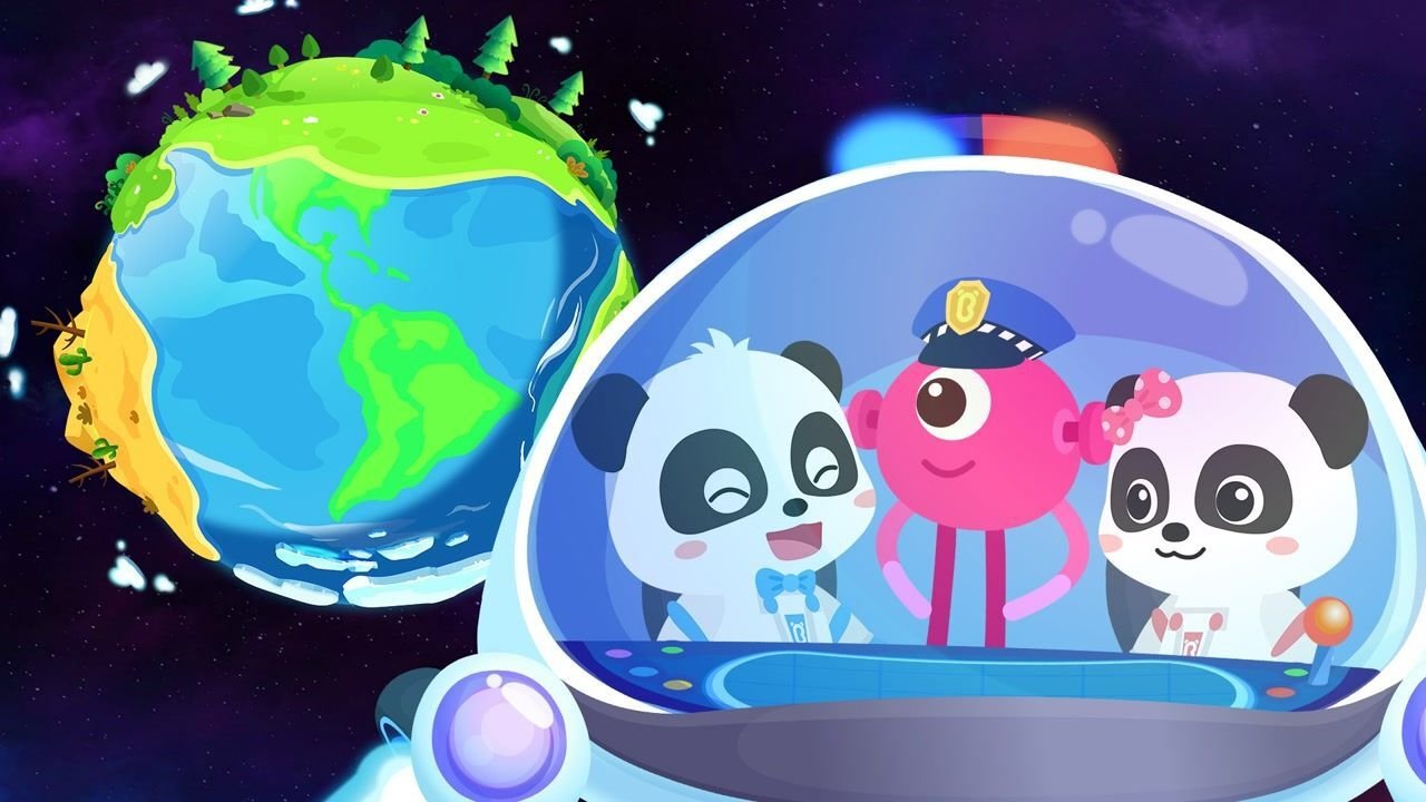 Backdrop for 宝宝巴士儿歌启蒙 太空探秘