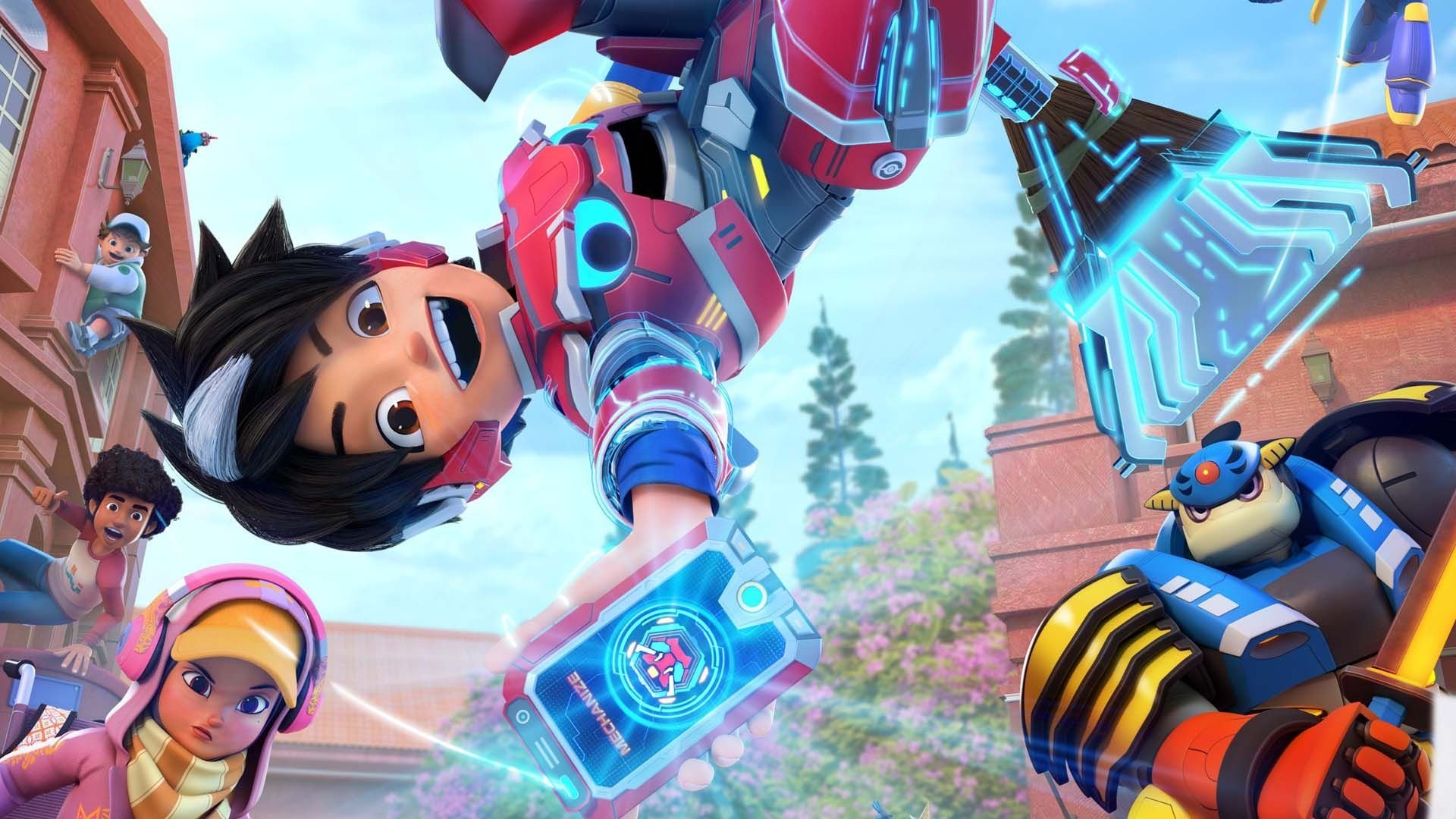 Backdrop for Mechamato