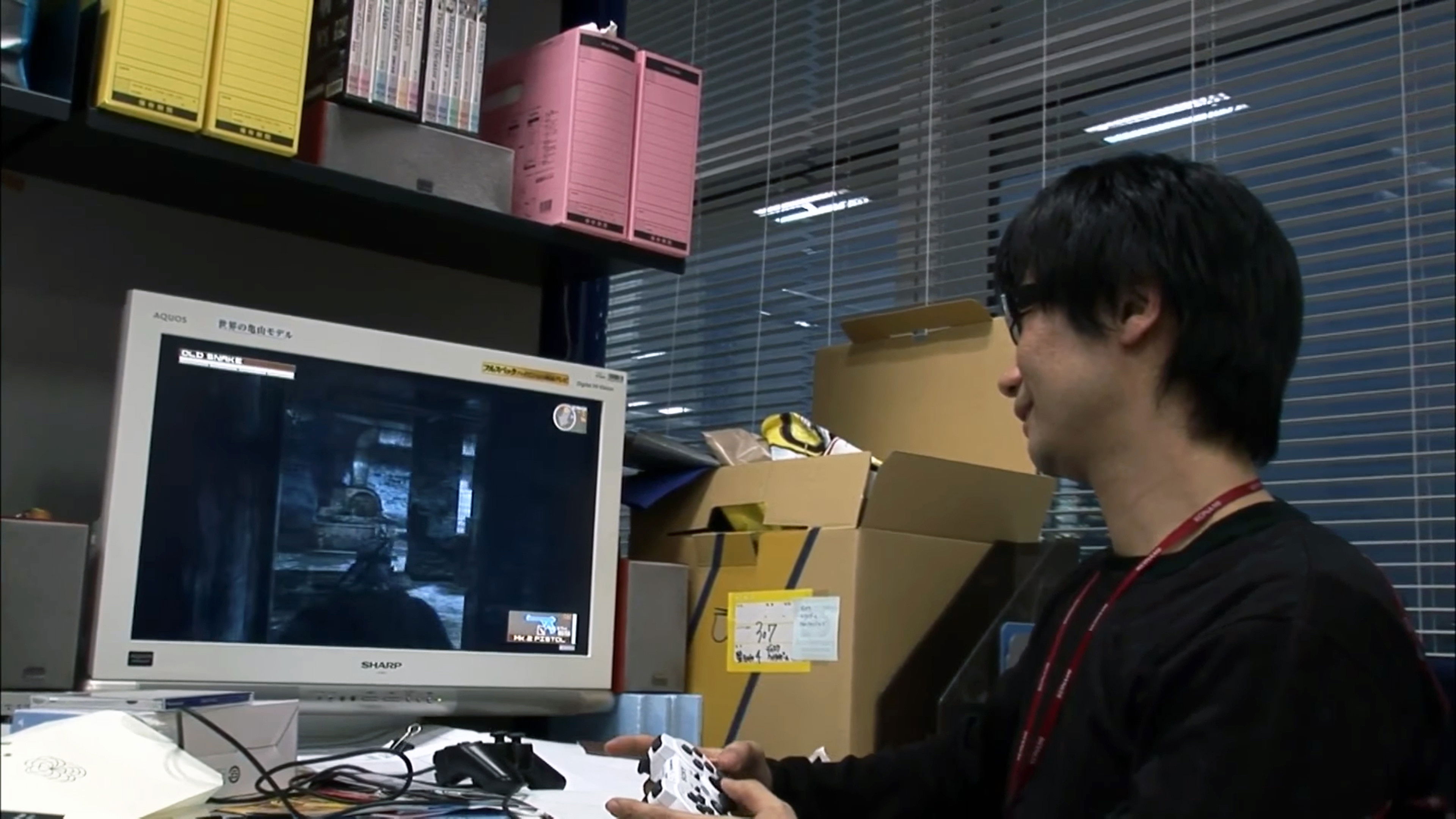 Backdrop for Hideo Kojima's Gene