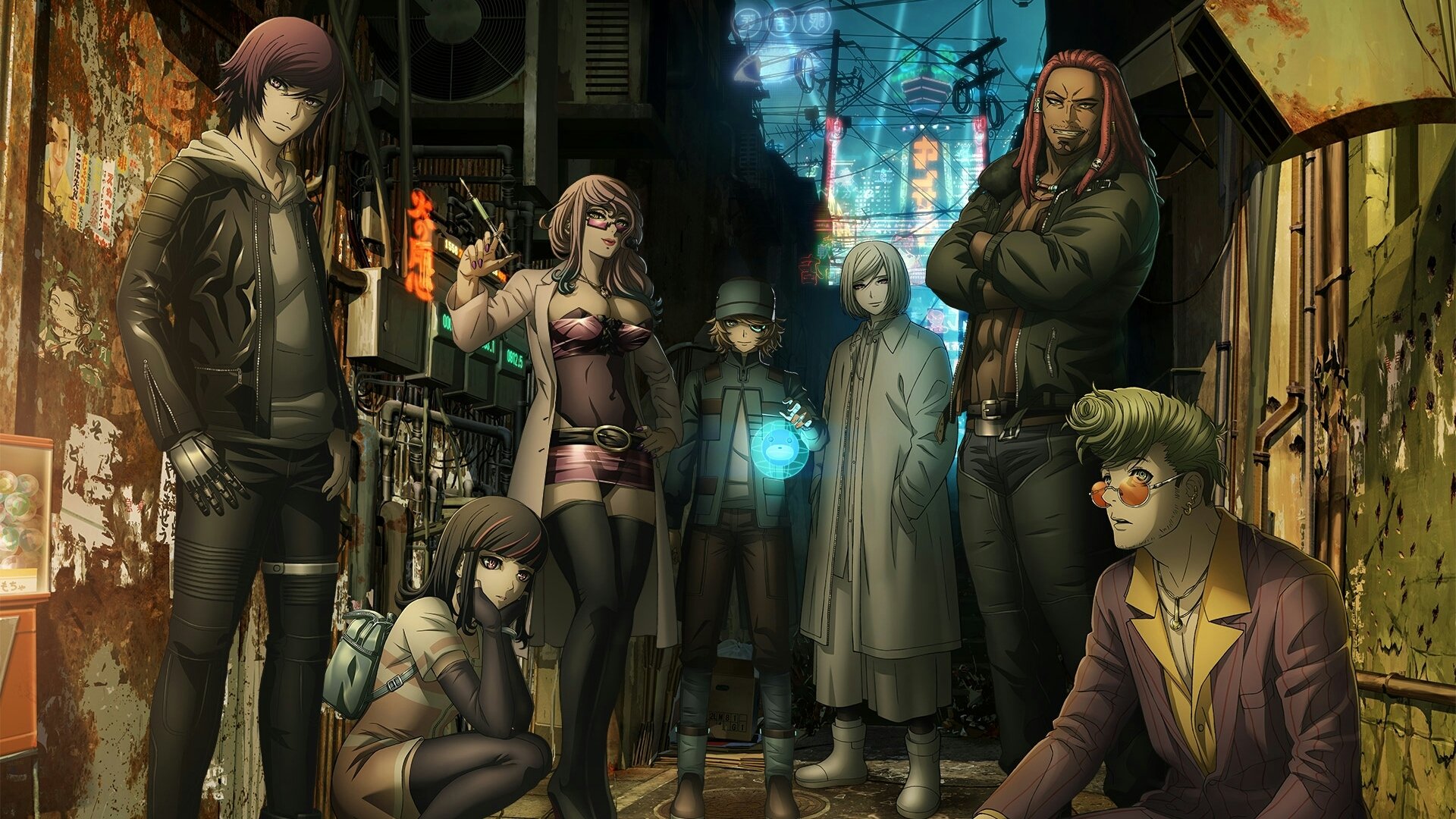 Backdrop for Akudama Drive