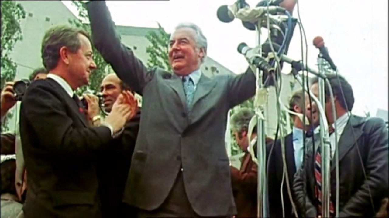 Backdrop for Whitlam: The Power and the Passion