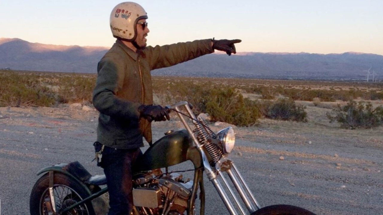 Backdrop for Choppers, let's ride