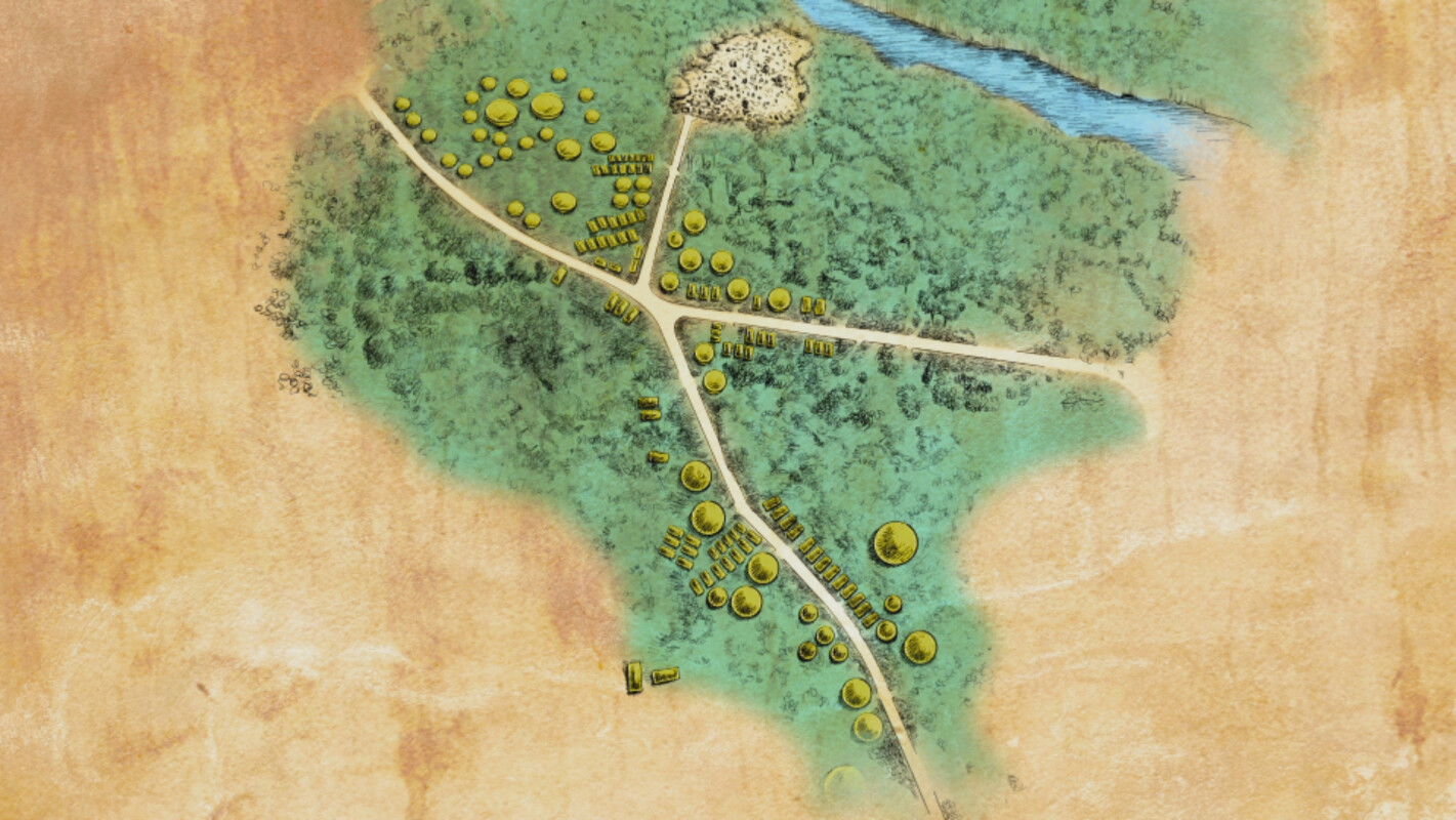 Backdrop for The Rise and Fall of the Etruscans