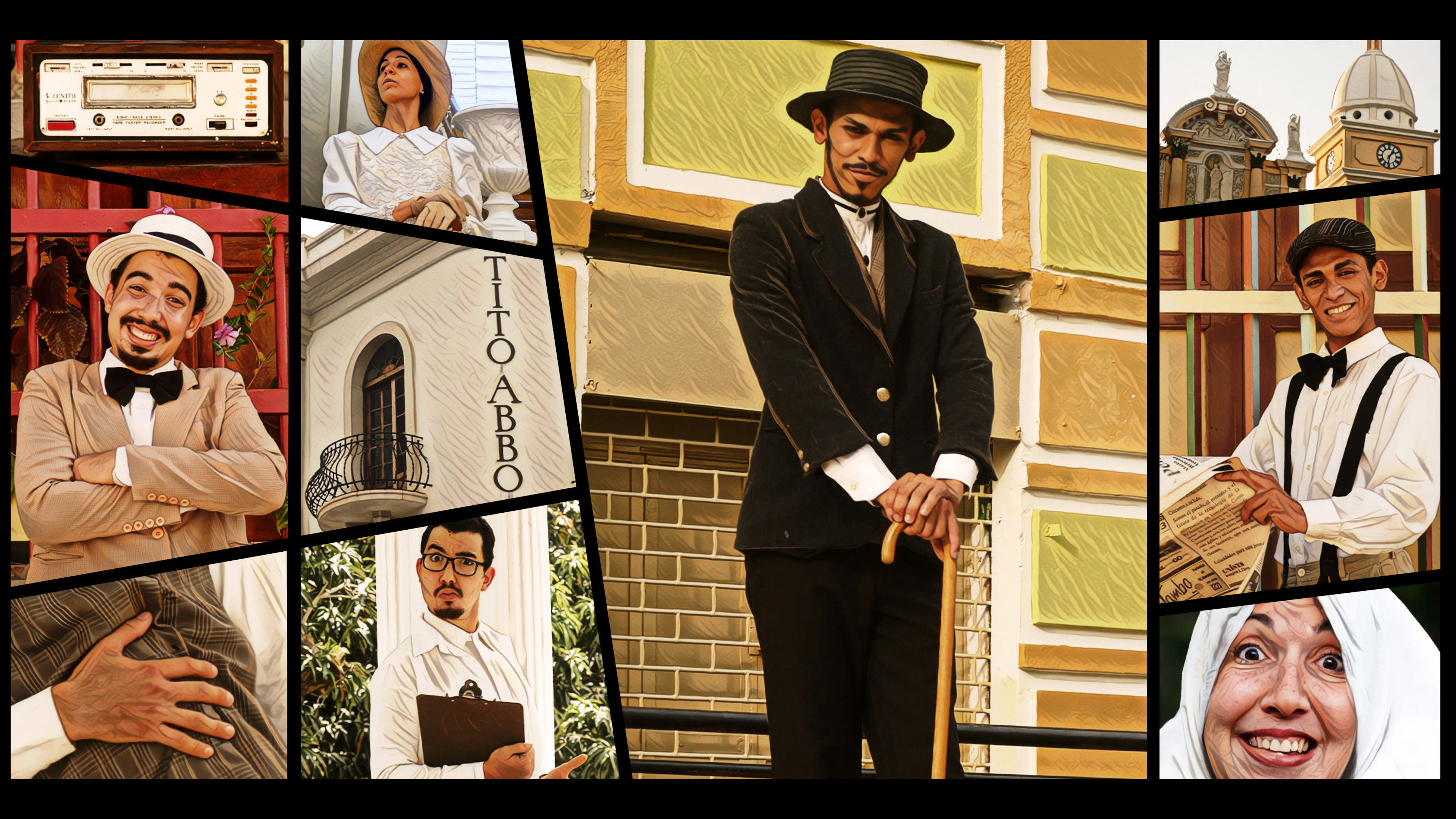 Backdrop for Dr. Negrete