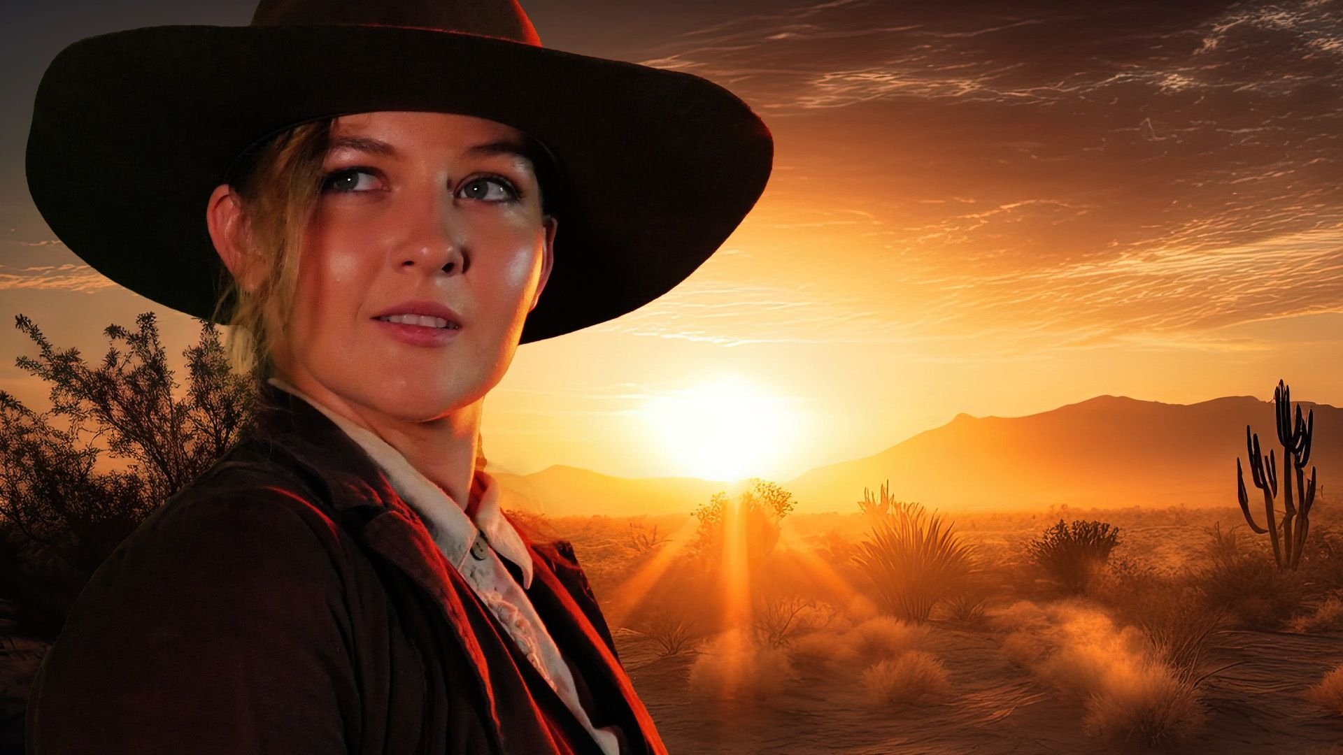 Backdrop for Lady Outlaw