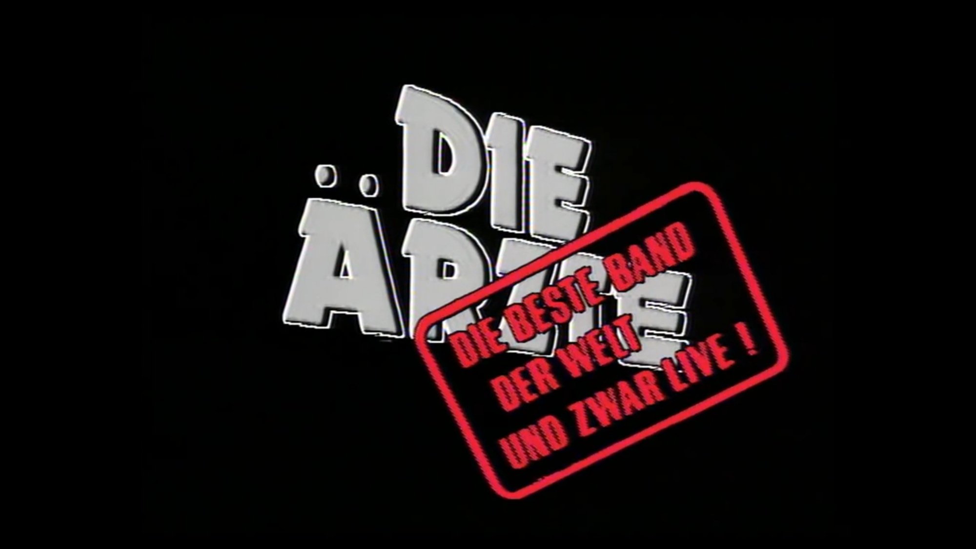 Backdrop for Die Ärzte: Die beste Band der Welt (...und zwar live!)