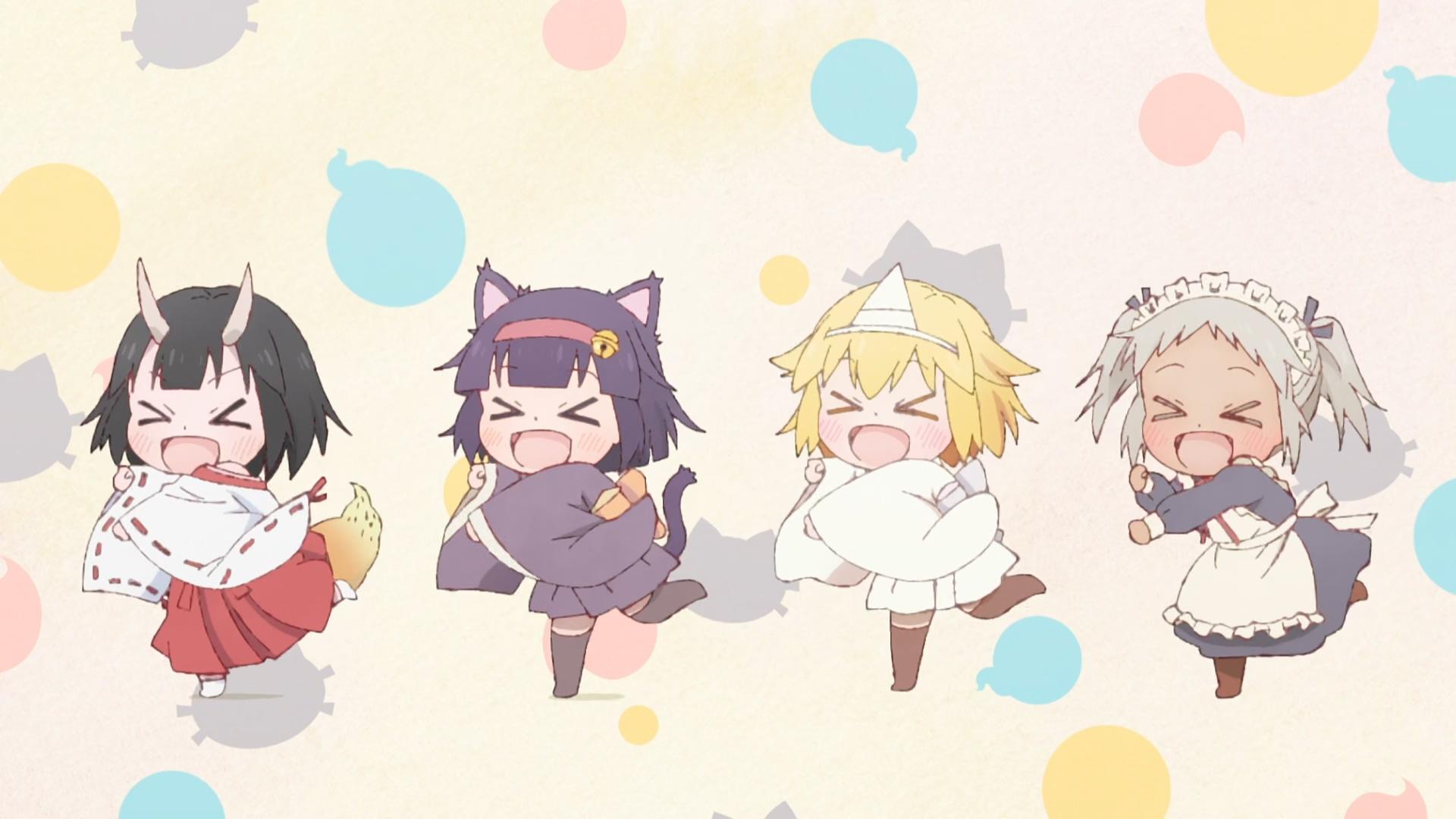 Backdrop for Miss Shachiku and the Little Baby Ghost