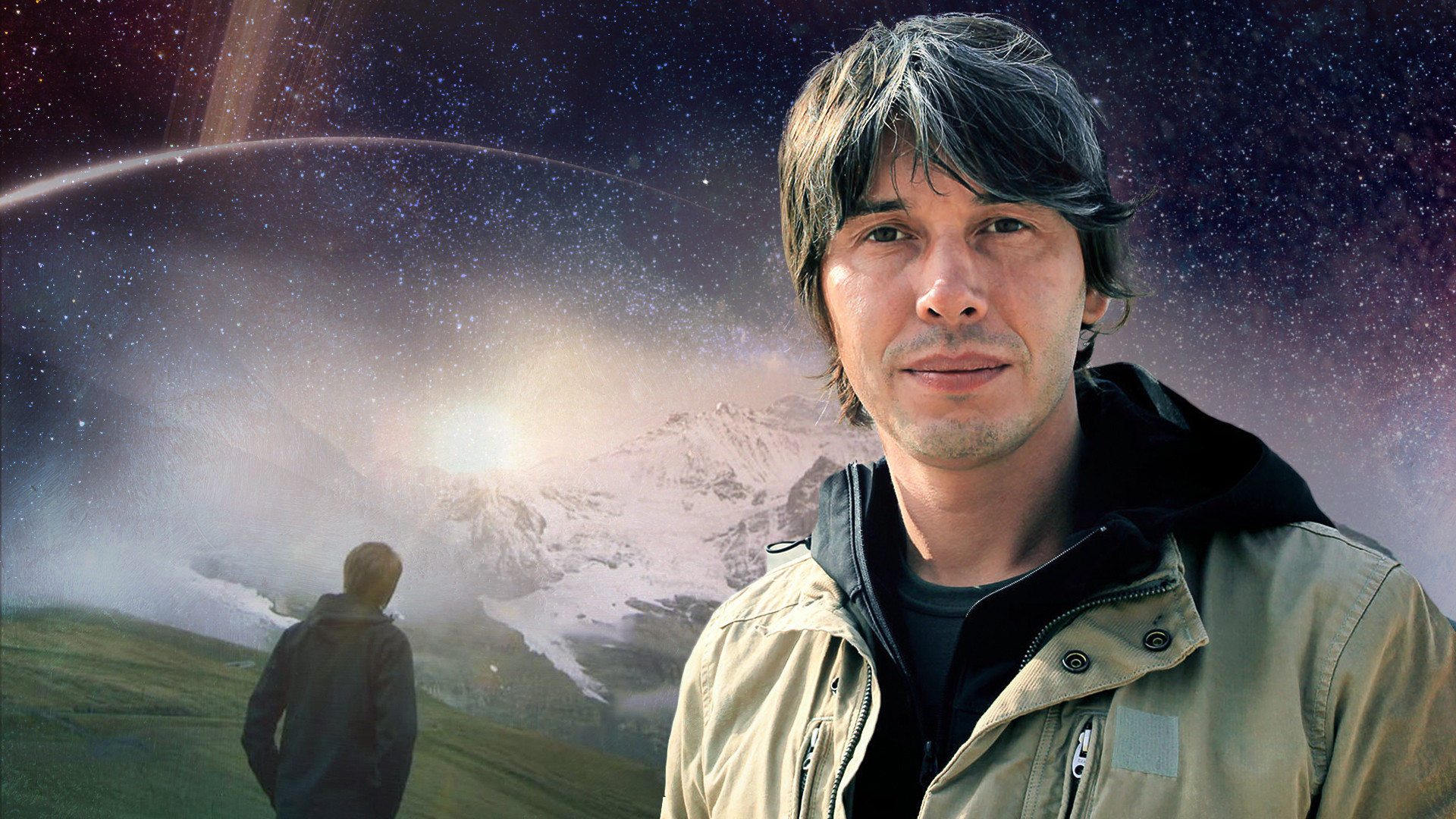 Backdrop for Brian Cox's Adventures in Space and Time