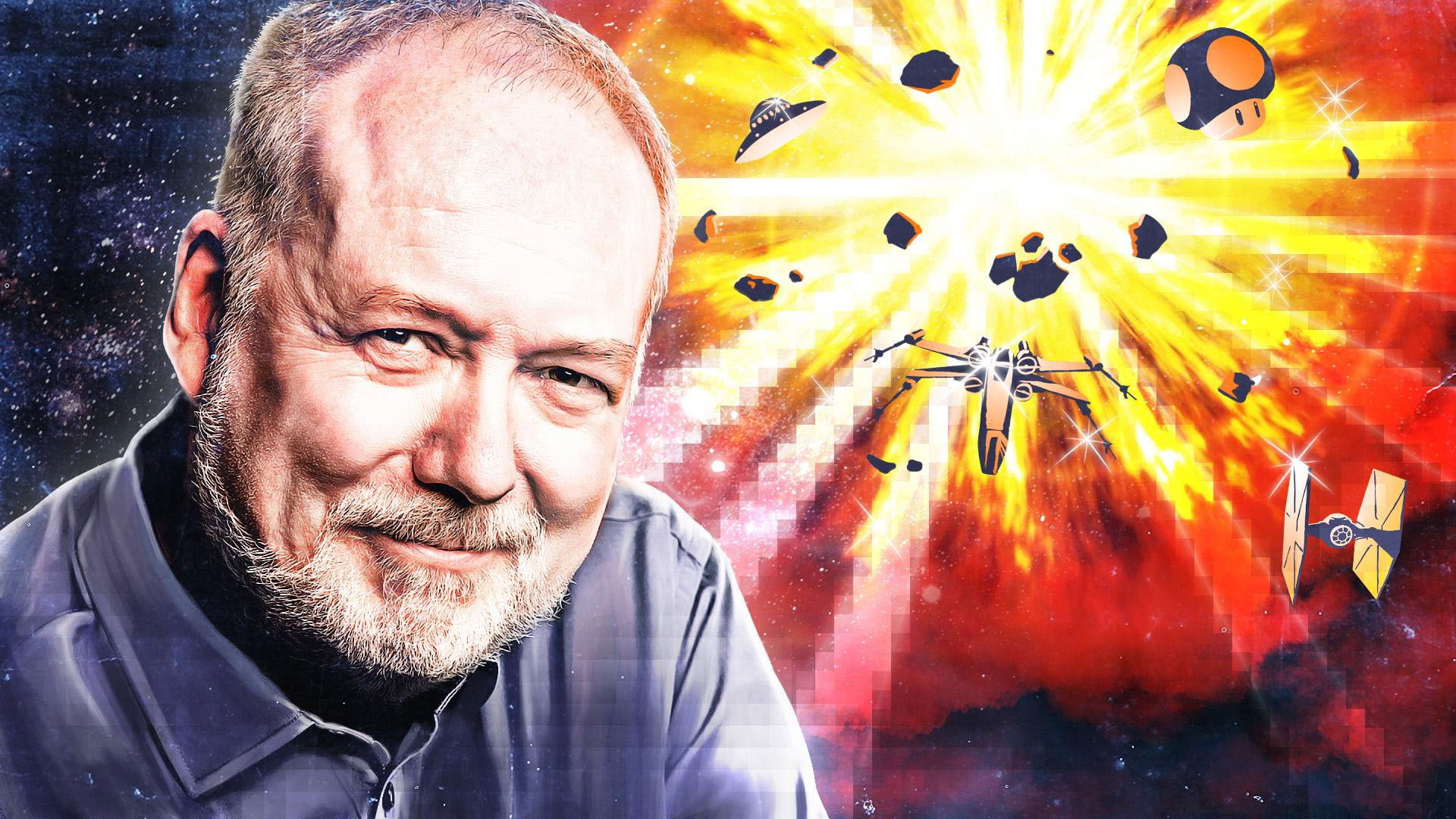 Backdrop for Troldspejlet & Co.