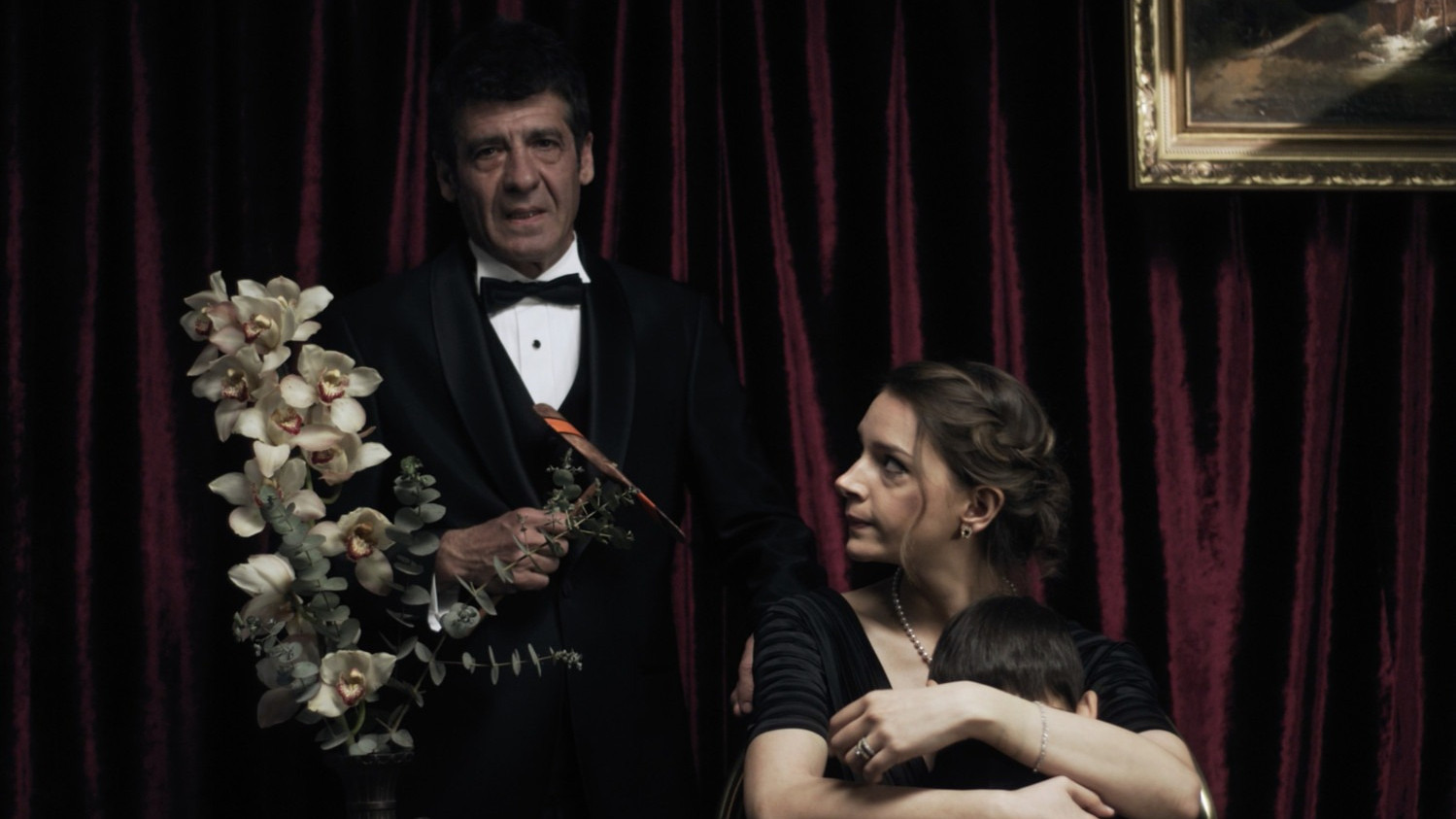 Backdrop for Turkish Gothic: Portrait of a Family