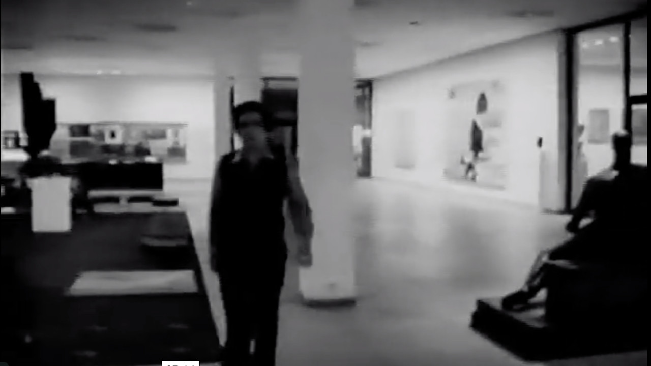 Backdrop for There Is a Criminal Touch to Art