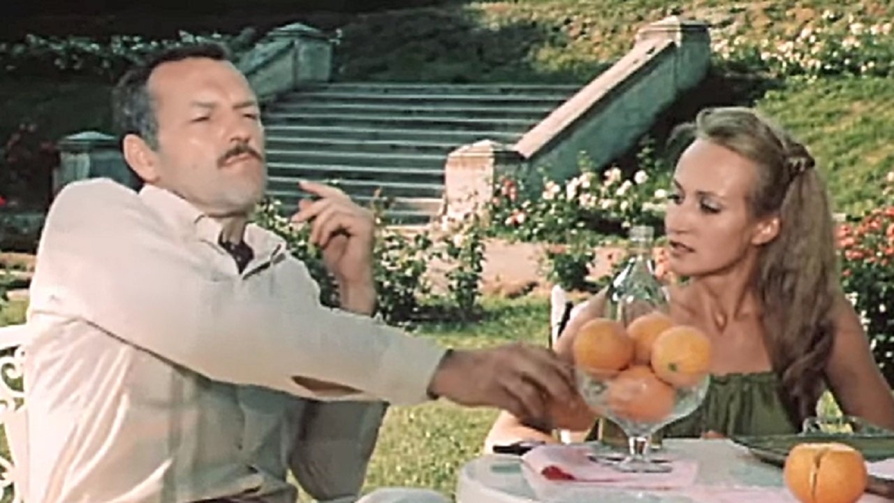 Backdrop for Rich Man, Poor Man...