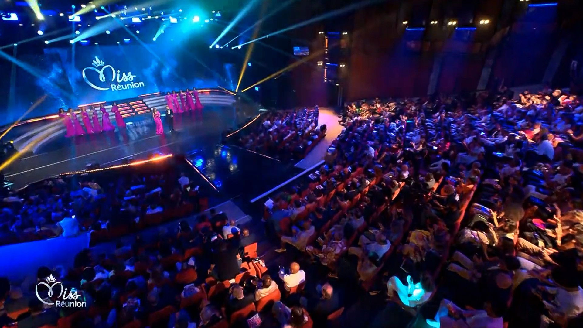 Backdrop for Miss Réunion