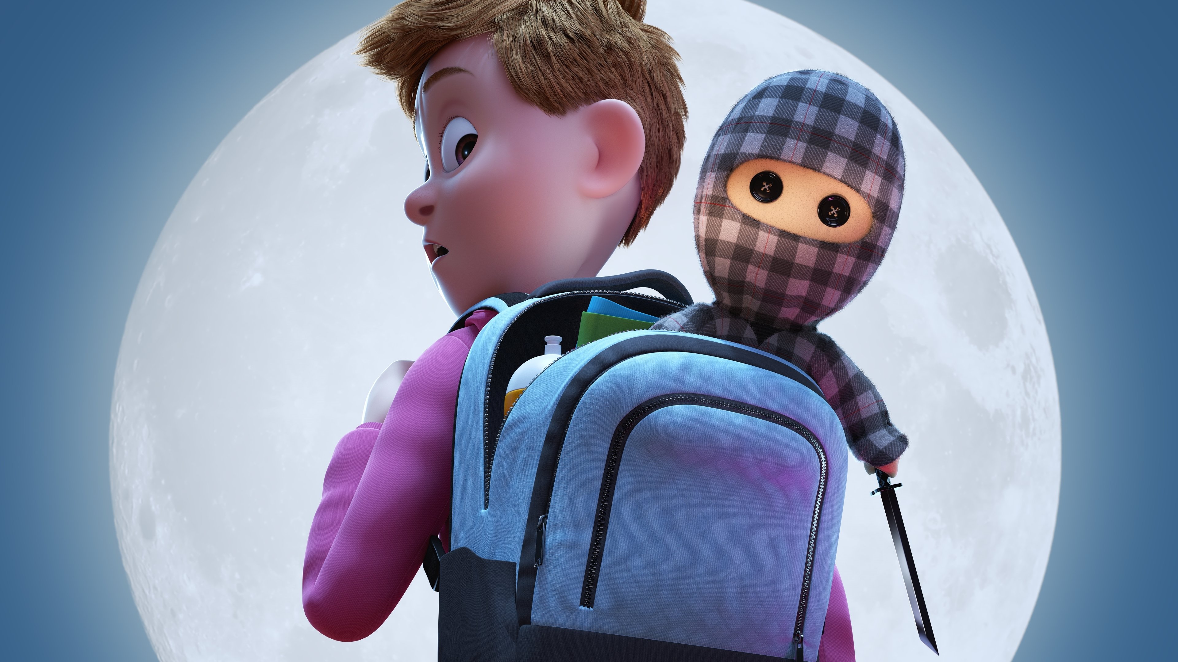 Backdrop for Checkered Ninja