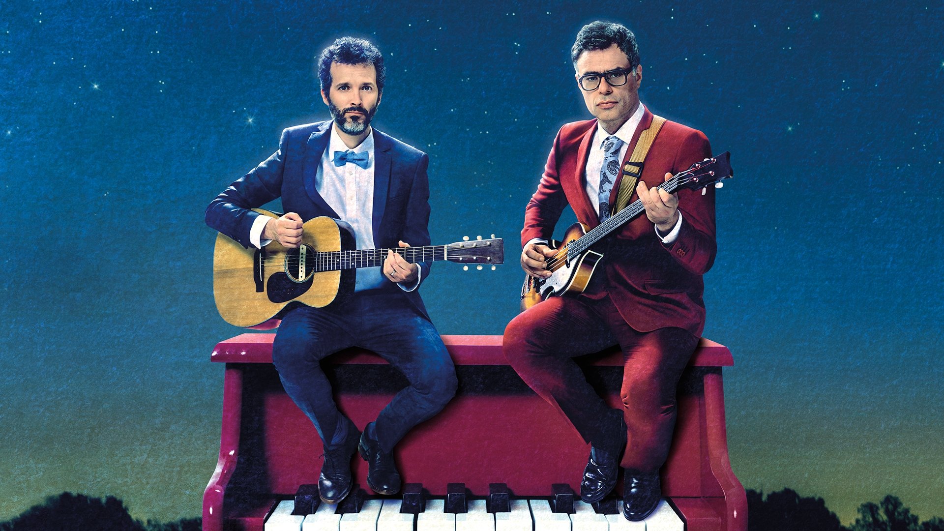 Backdrop for Flight of the Conchords: Live in London