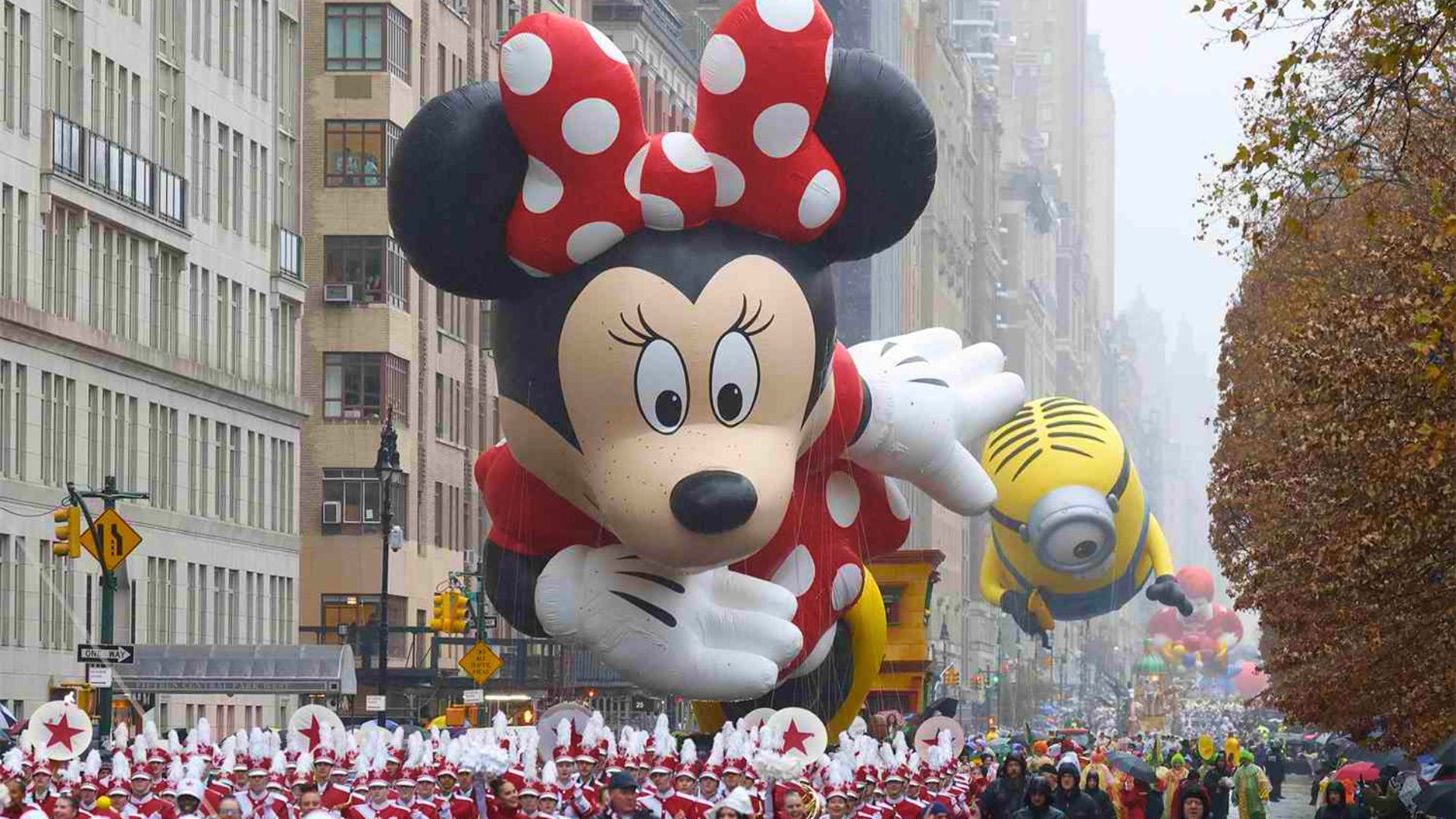 Backdrop for The 98th Annual Macy's Thanksgiving Day Parade