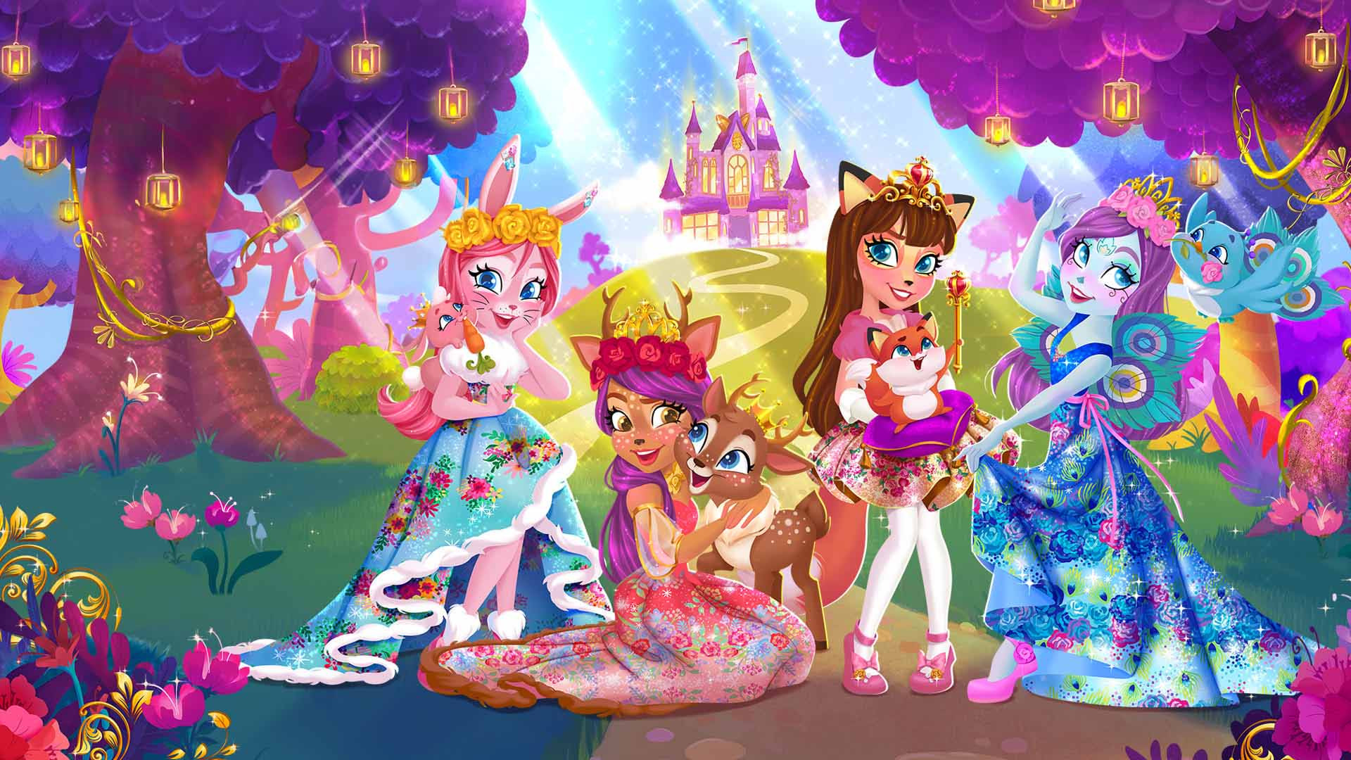 Backdrop for Royal Enchantimals: A Royal Rescue