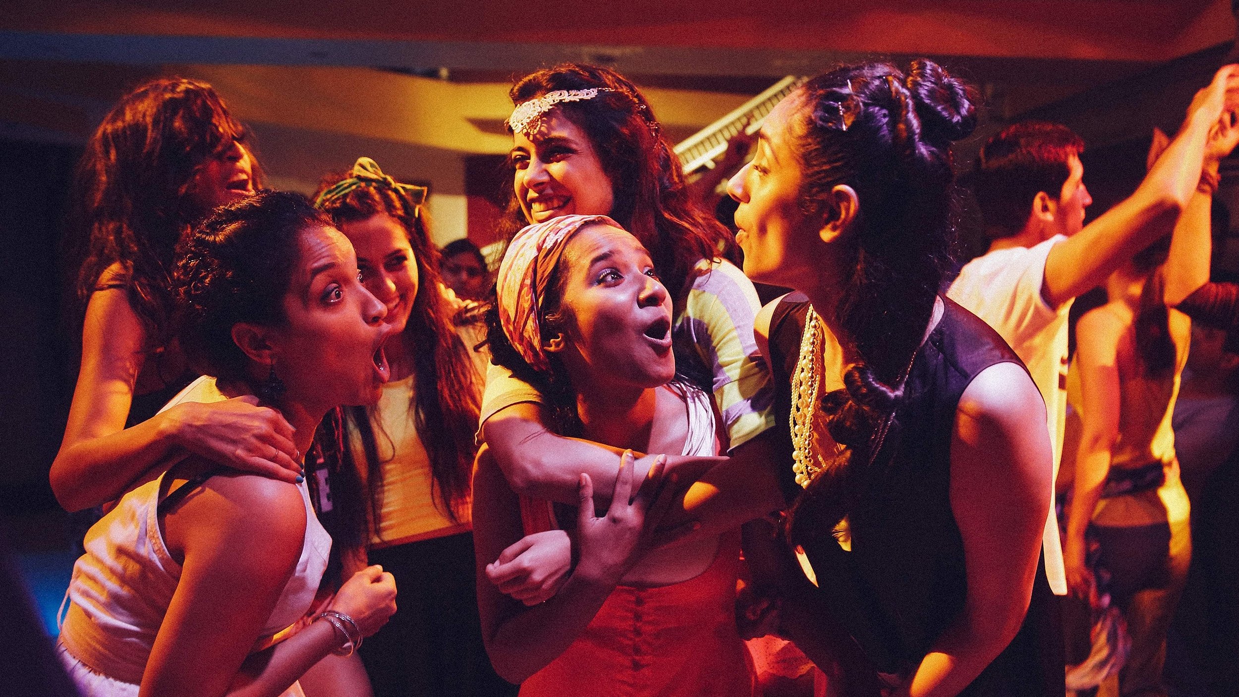 Backdrop for Angry Indian Goddesses