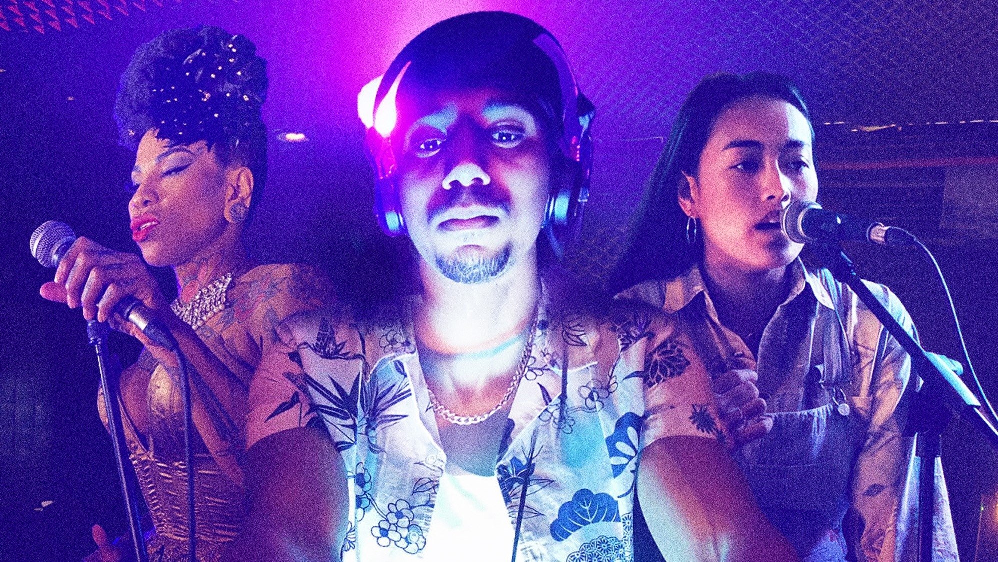 Backdrop for Purple Beatz