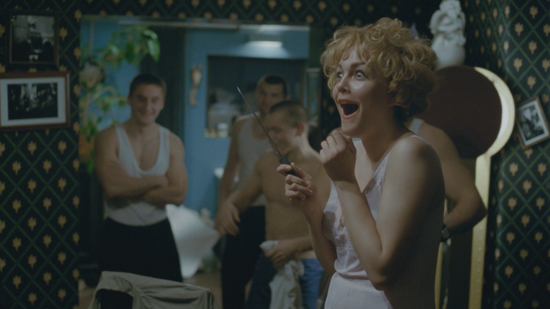 Backdrop for DAU. Degeneration