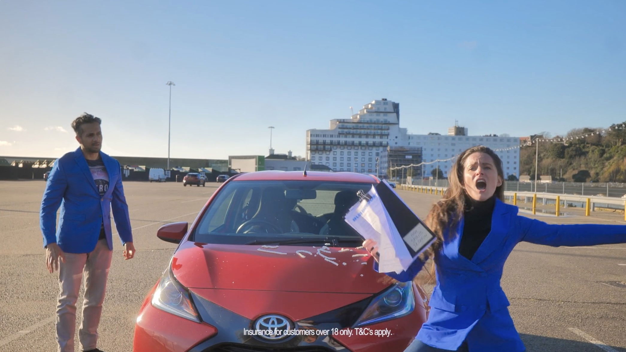 Backdrop for Blue Rooster