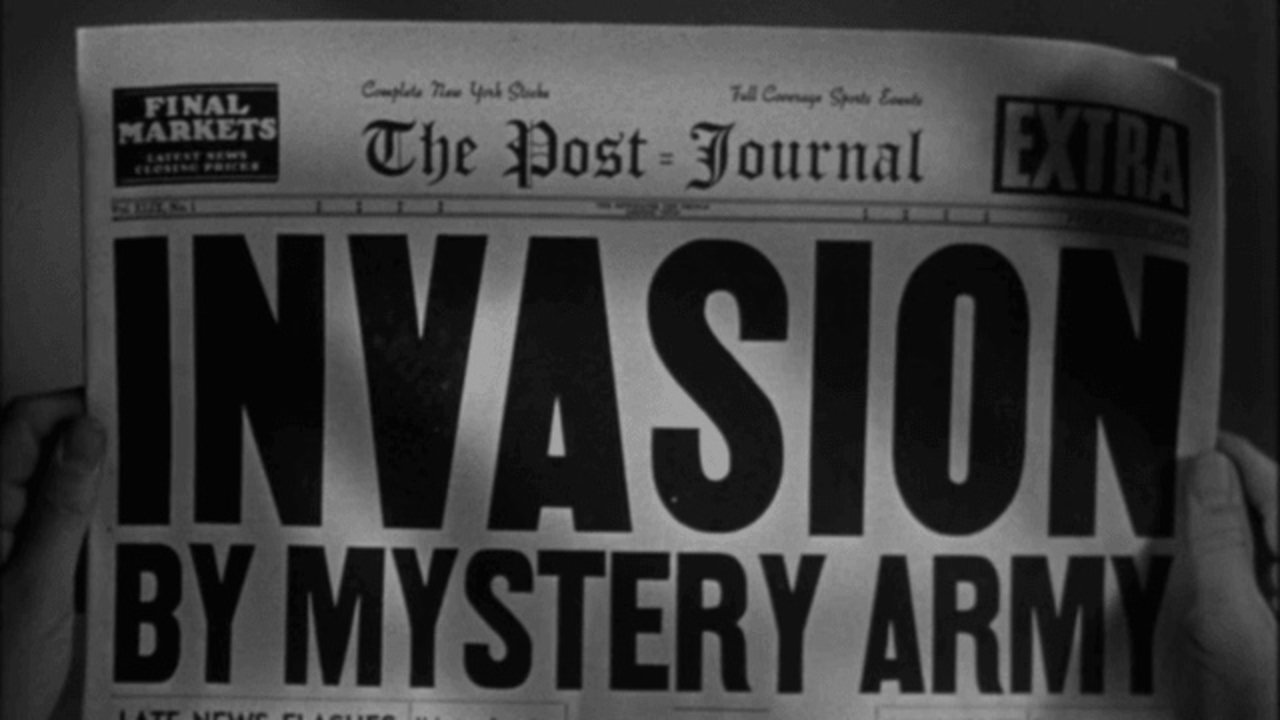 Backdrop for Target Earth